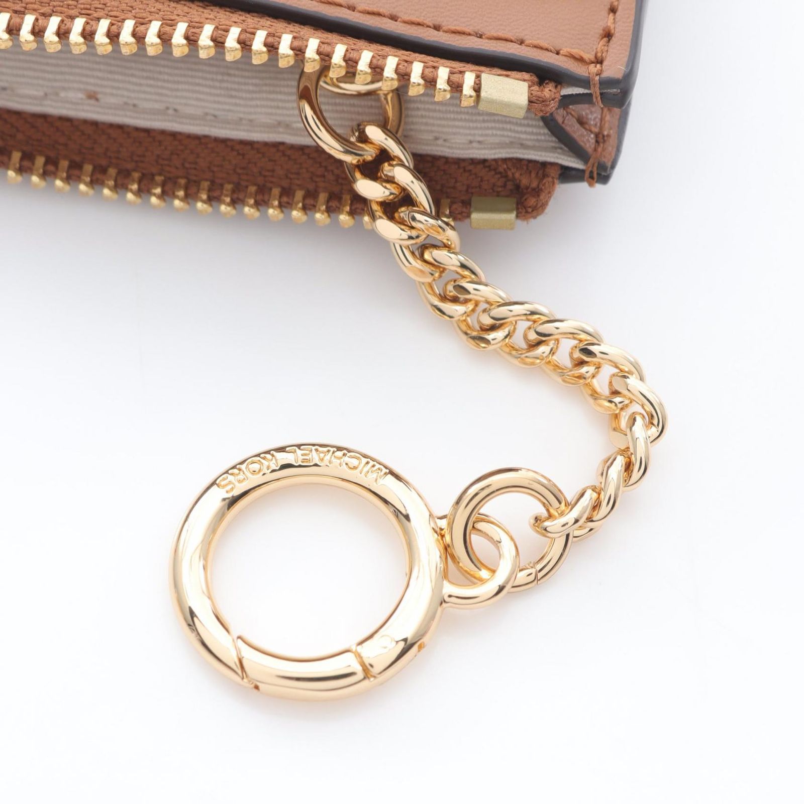  マイケルコース Michael Kors コインケース JET SET ジェットセット バニラ エイコーン レザー カードケース レディース コインケース 小銭入れ 小物