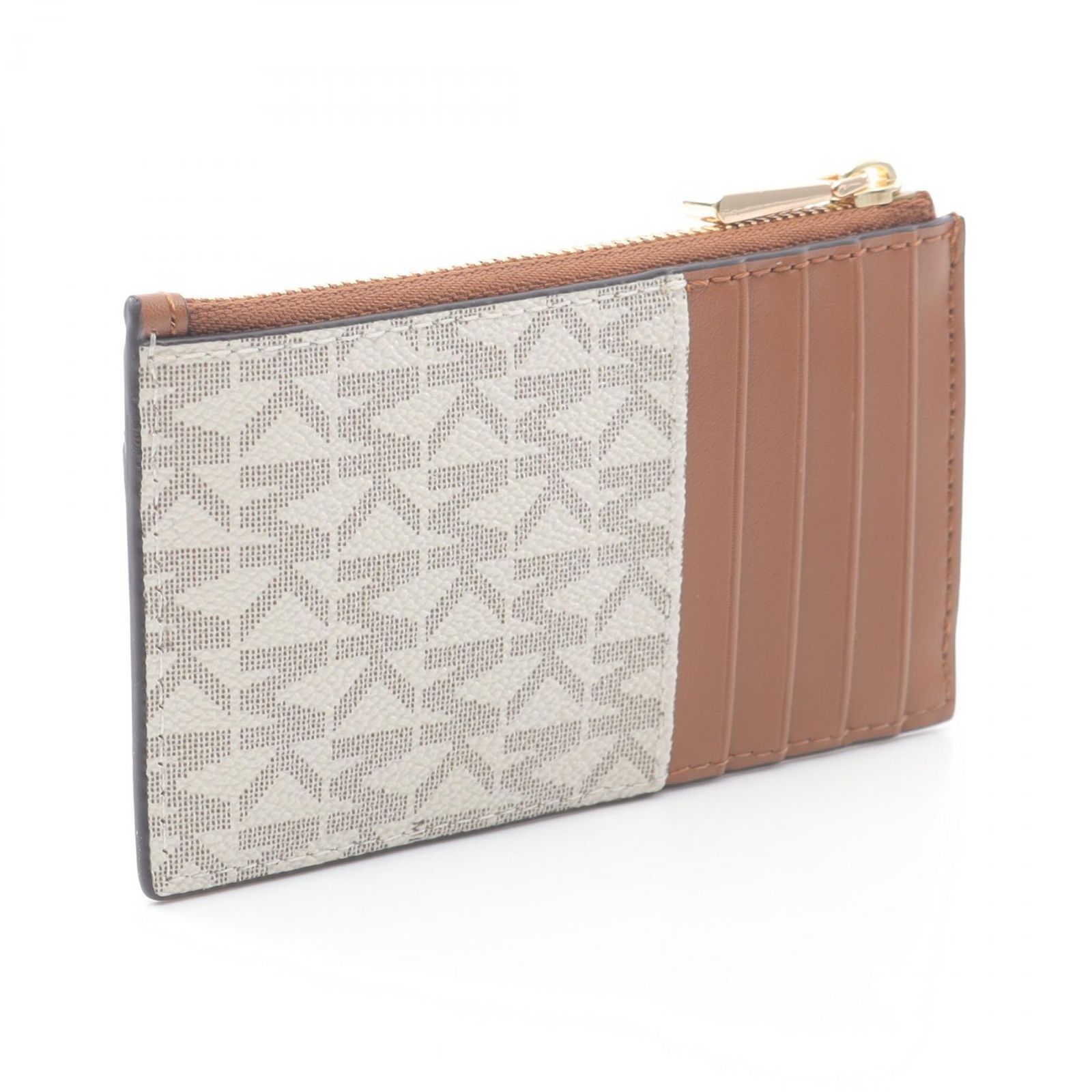 マイケルコース Michael Kors コインケース JET SET ジェットセット バニラ エイコーン レザー カードケース レディース