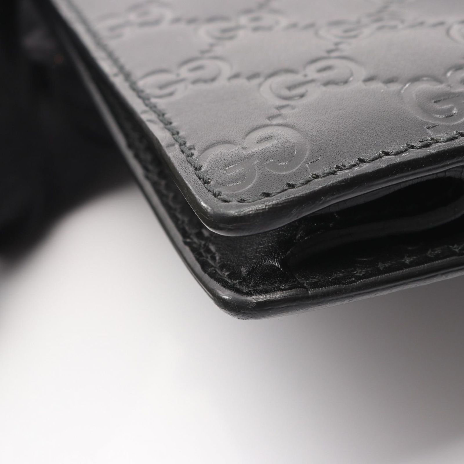 グッチ GUCCI ビジネスバッグ グッチシマ 34044 ブラック レザー