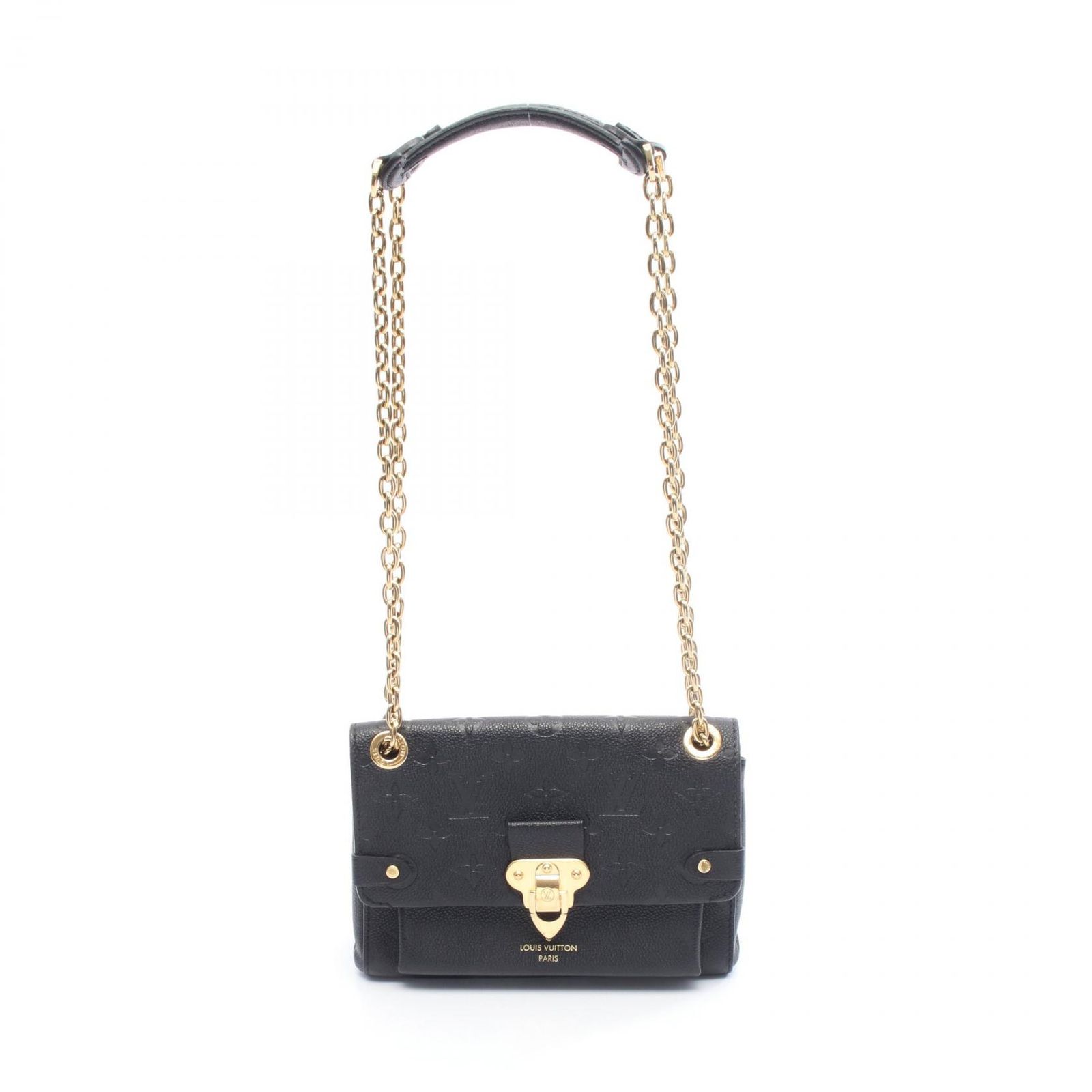 ルイ ヴィトン LOUIS VUITTON ショルダーバッグ ヴァヴァンBB M 44550 ノワール レザー レディース A