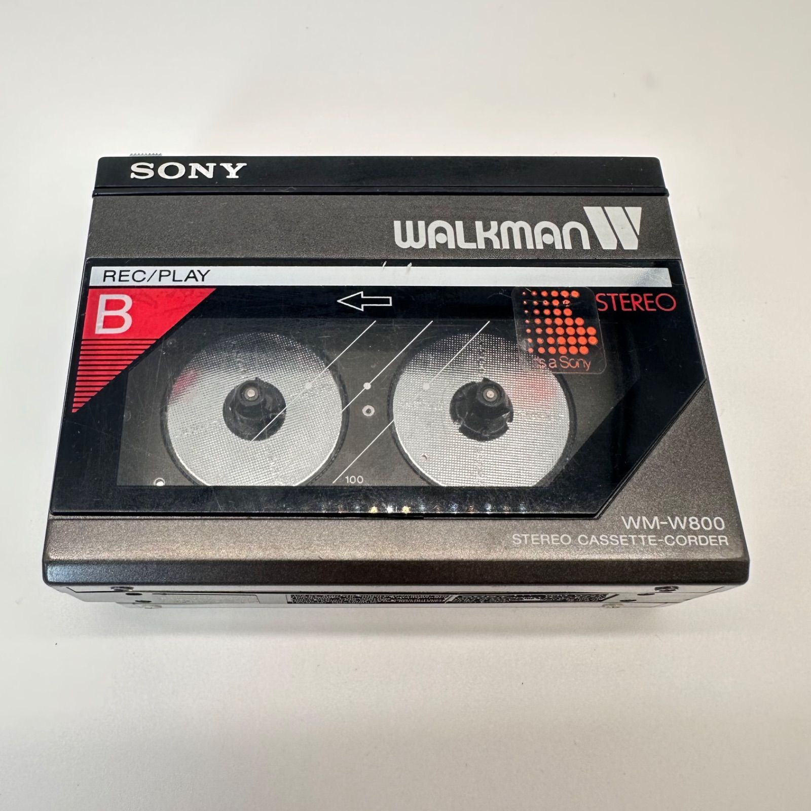 SONY WM-W800 カセットプレーヤー 希少品 ジャンク 本体のみ - メルカリ