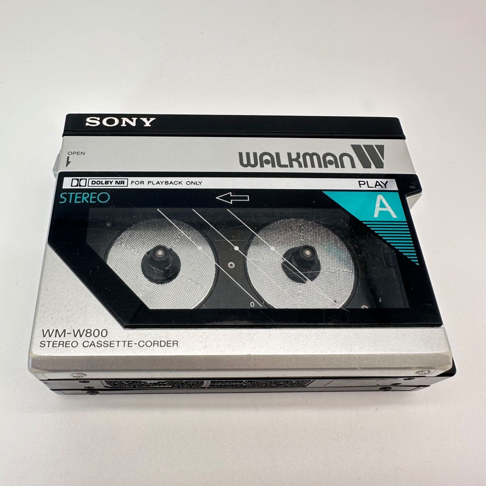 SONY WM-W800 カセットプレーヤー 希少品　ジャンク　本体のみ SONY WM-W800 カセットプレーヤー 希少品 ジャンク 本体のみ - メルカリ