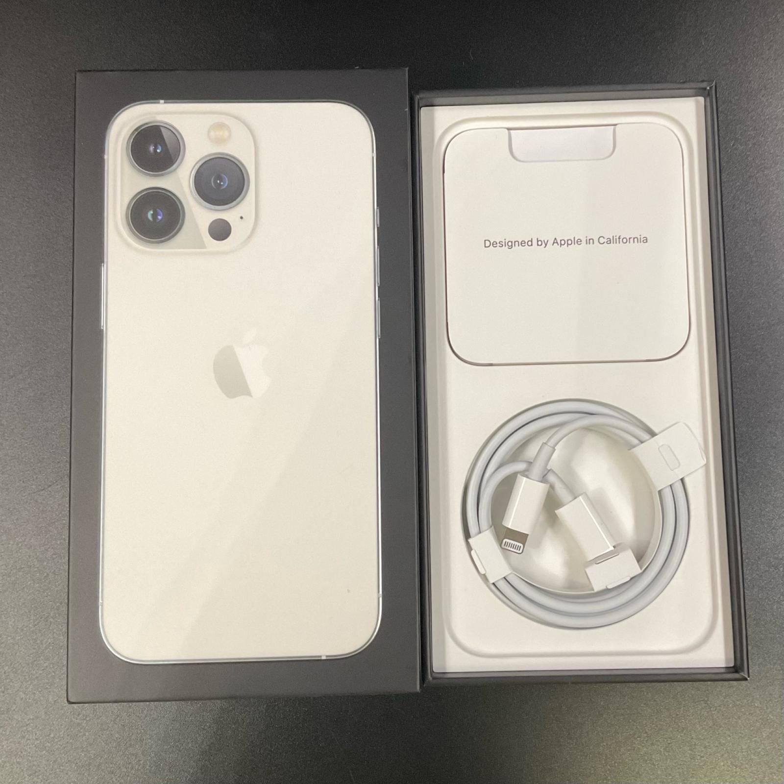 iPhone 13 Pro 512GB シルバー 楽天モバイル 白ロム 動作確認済 100