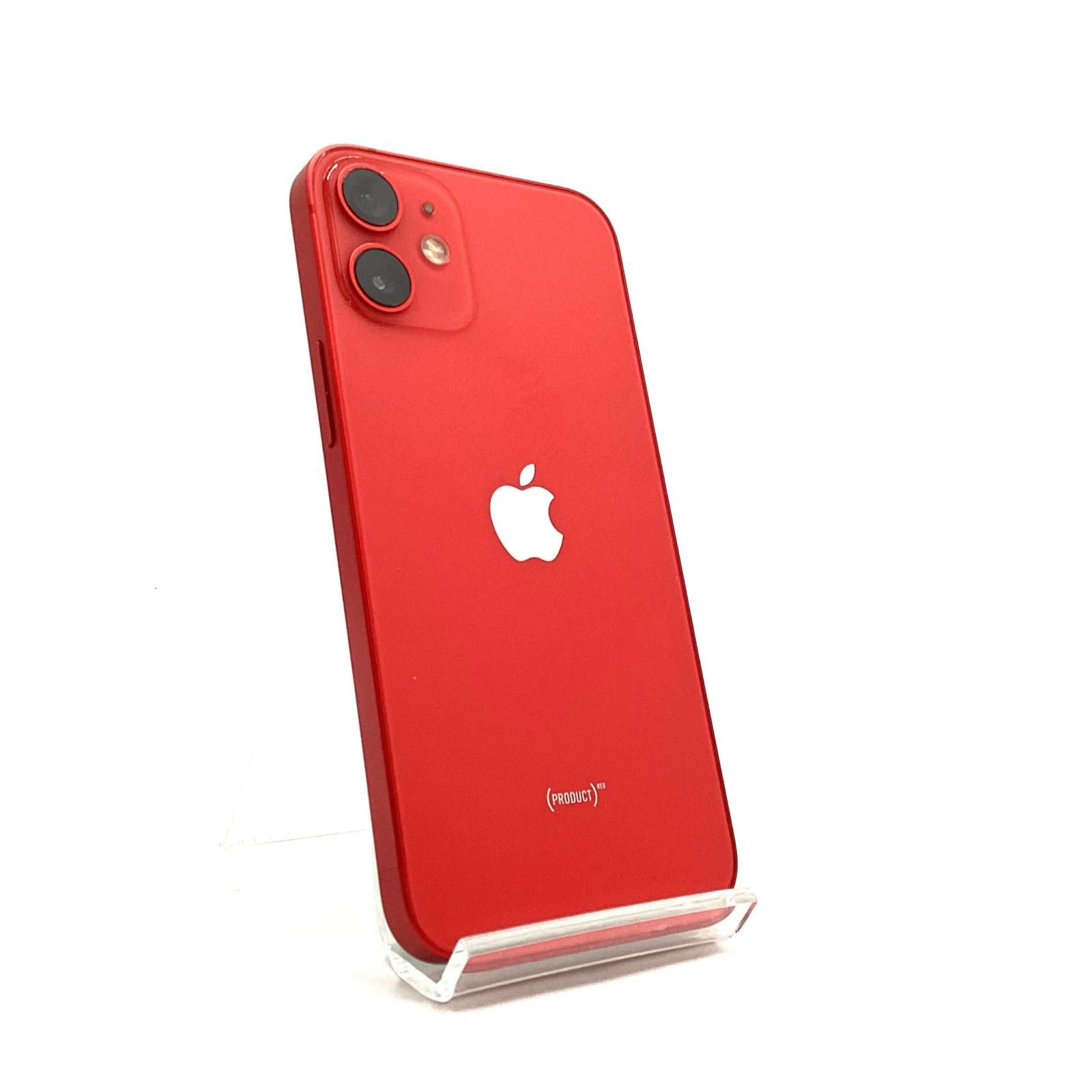 美品!! DOCOMO iPhone 12mini red 64GB iPhone 12 mini 64GB (PRODUCT)RED docomo 白ロム 77%【最速発送】【難
