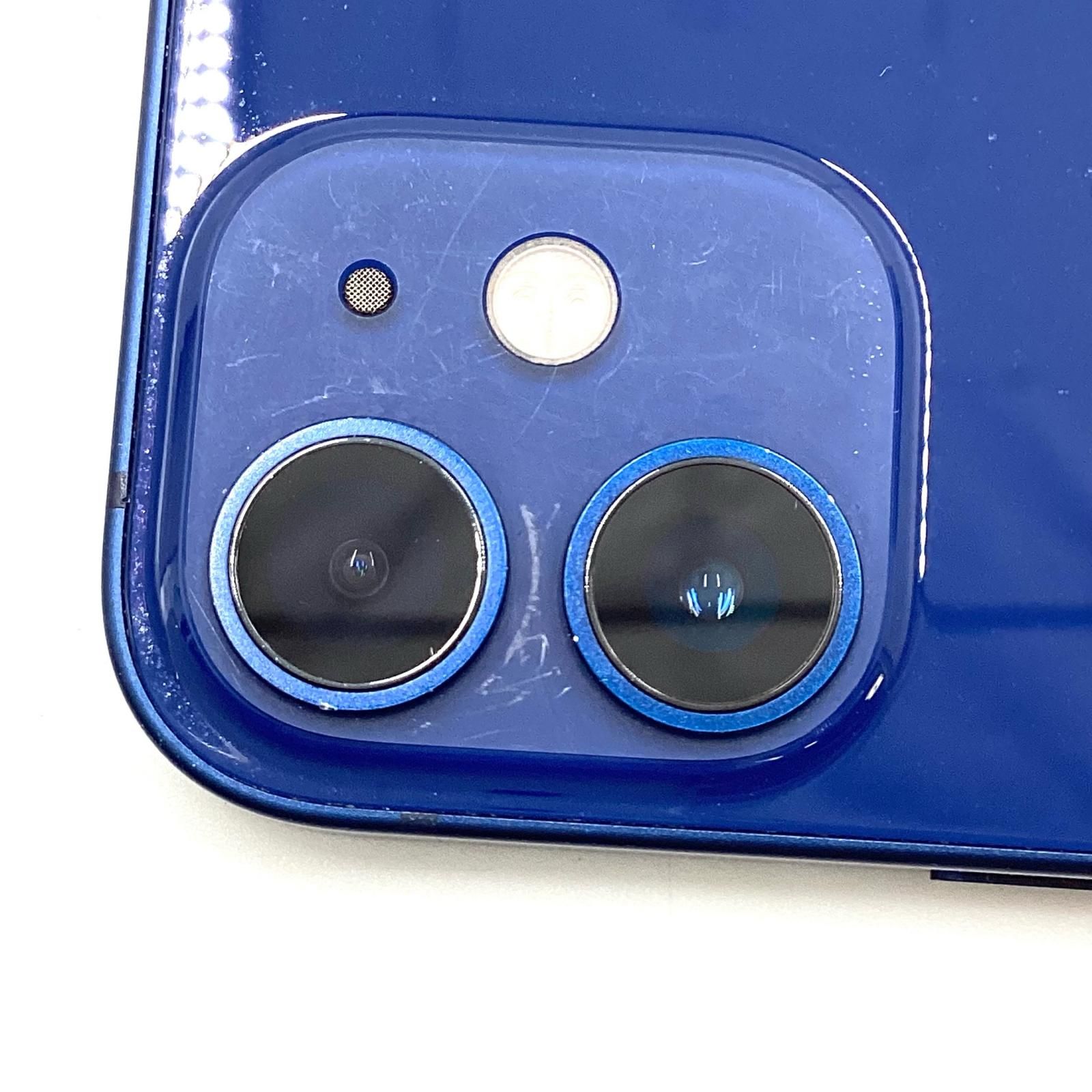 iPhone 12 mini 64GB ブルー Softbank 白ロム 動作確認済 74%【全額