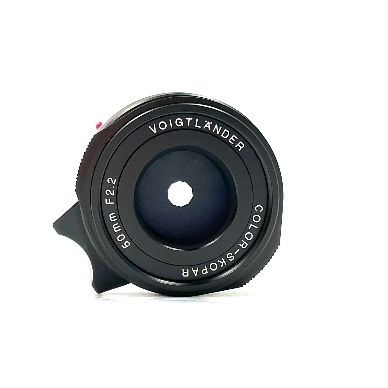 コシナ フォクトレンダー COLOR-SKOPAR 50 mm F 2.2 VM ブラック