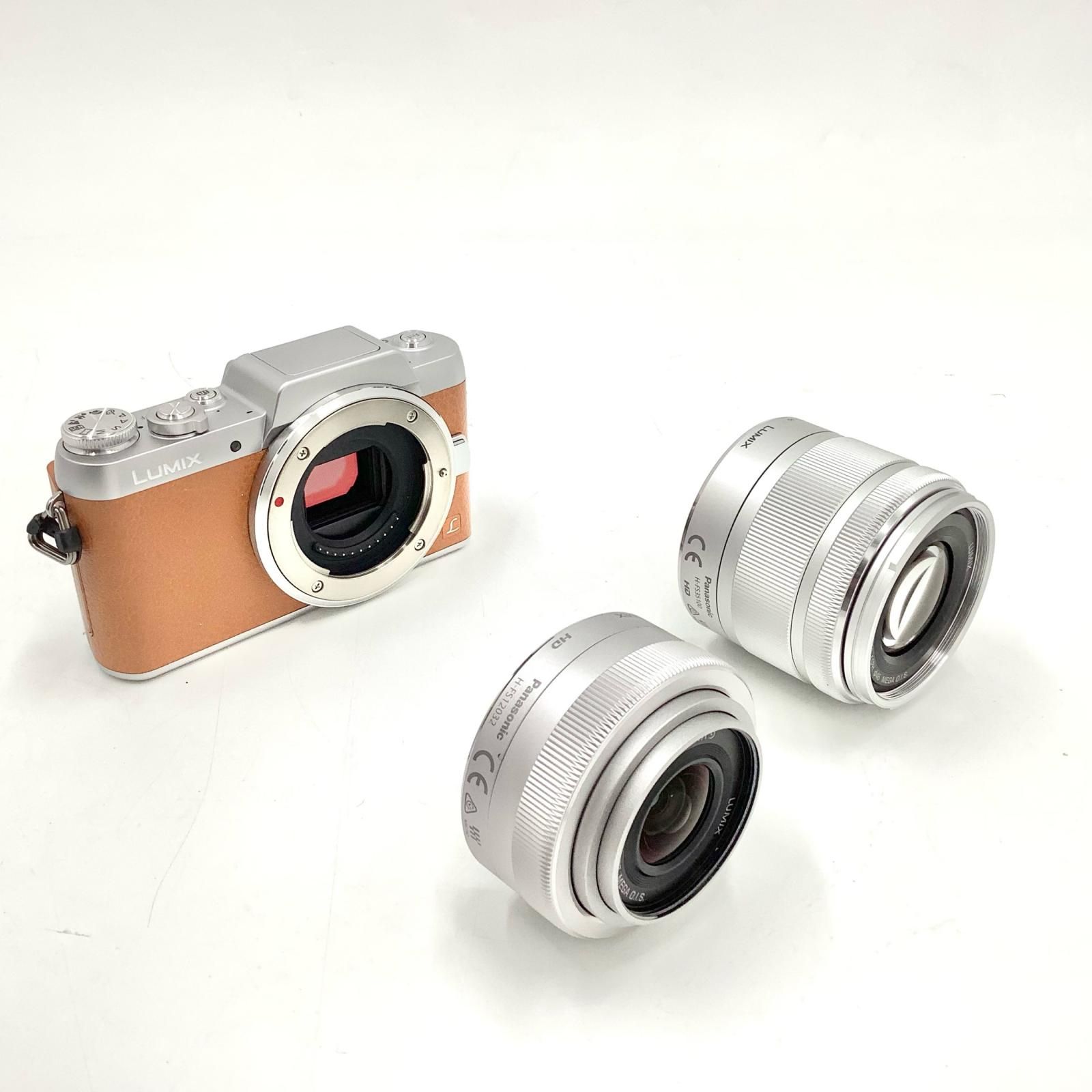 全額返金保証】【最速発送】Panasonic デジタル一眼 LUMIX DMC-GF7W