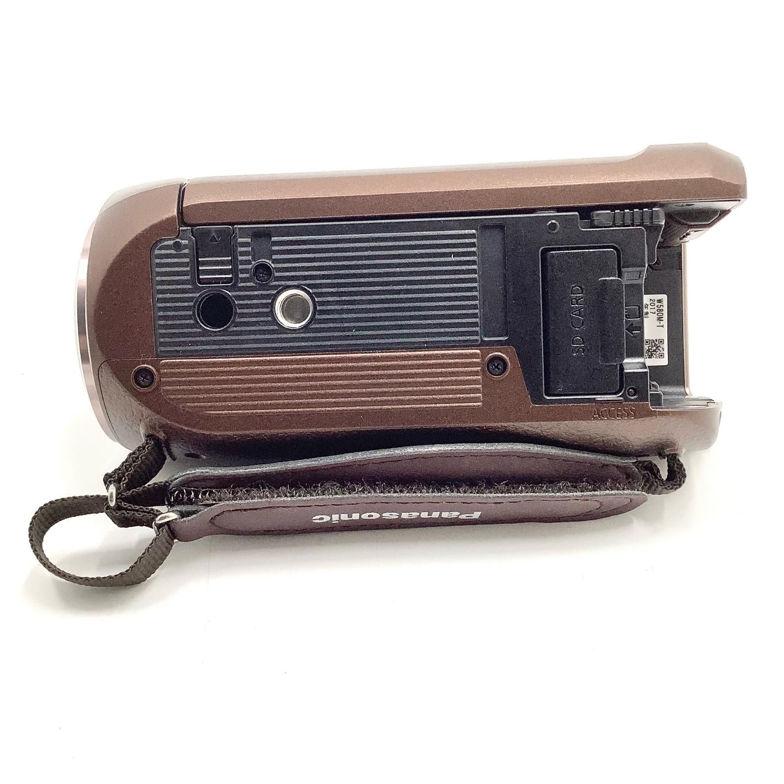 中古美品　HC-W580M-T  ブラウン　完品 美品中古】パナソニック HC-W580M デジタルビデオカメラ 美品