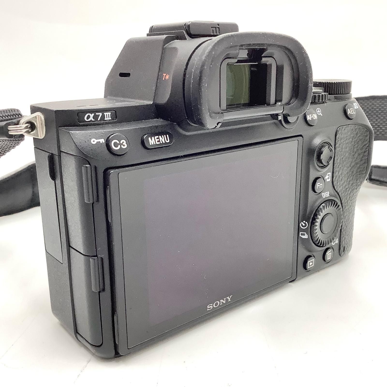 全額返金保証】【最速発送】Sony デジタル一眼 α7 III ILCE-7M3 ボディ