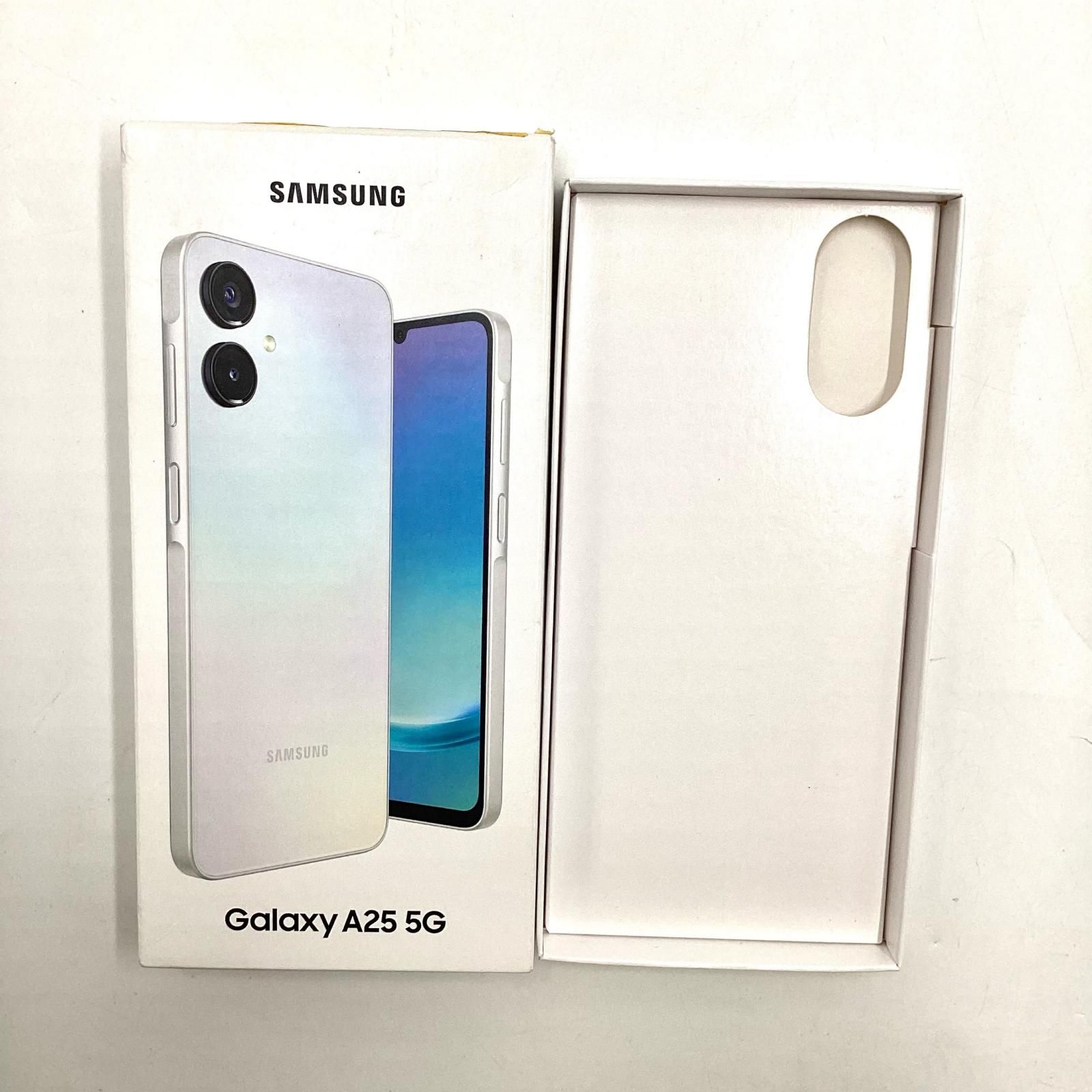 SAMSUNG Galaxy A25 5G 64GB ホワイト au SIMフリー 白ロム 美品 動作