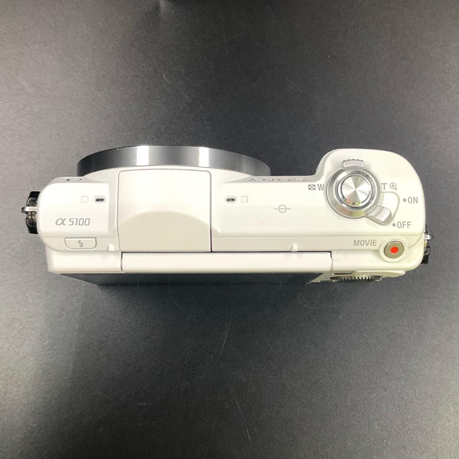 SONY α5100 ボディ ホワイト シャッター数988回 ILCE-5100 SONY α5100 ボディ ホワイト シャッター数988回 ILCE-5100