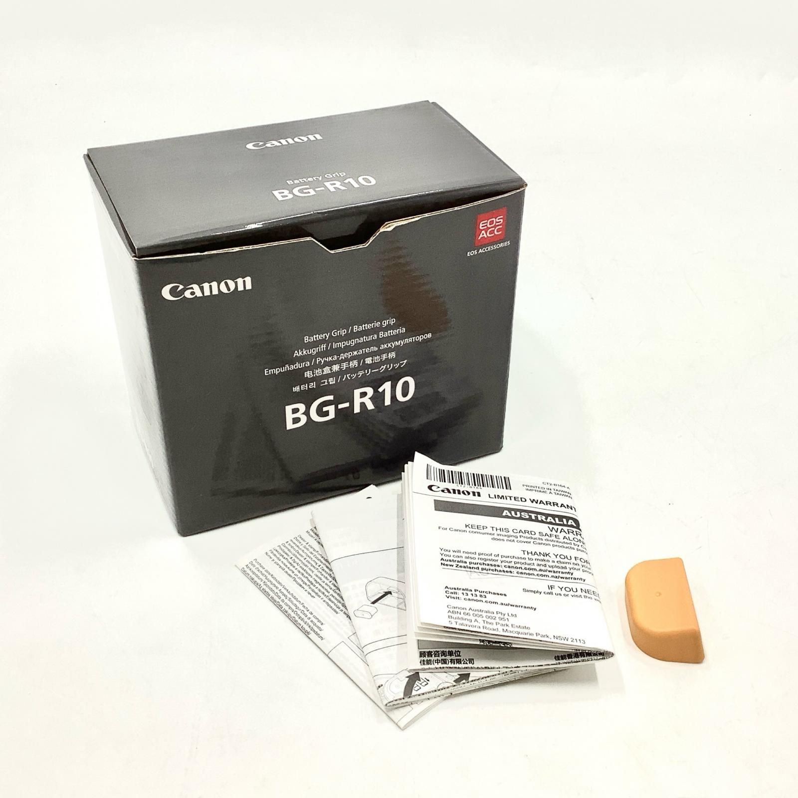 全額返金保証】【最速発送】Canon バッテリーグリップ BG-R10 動作確認