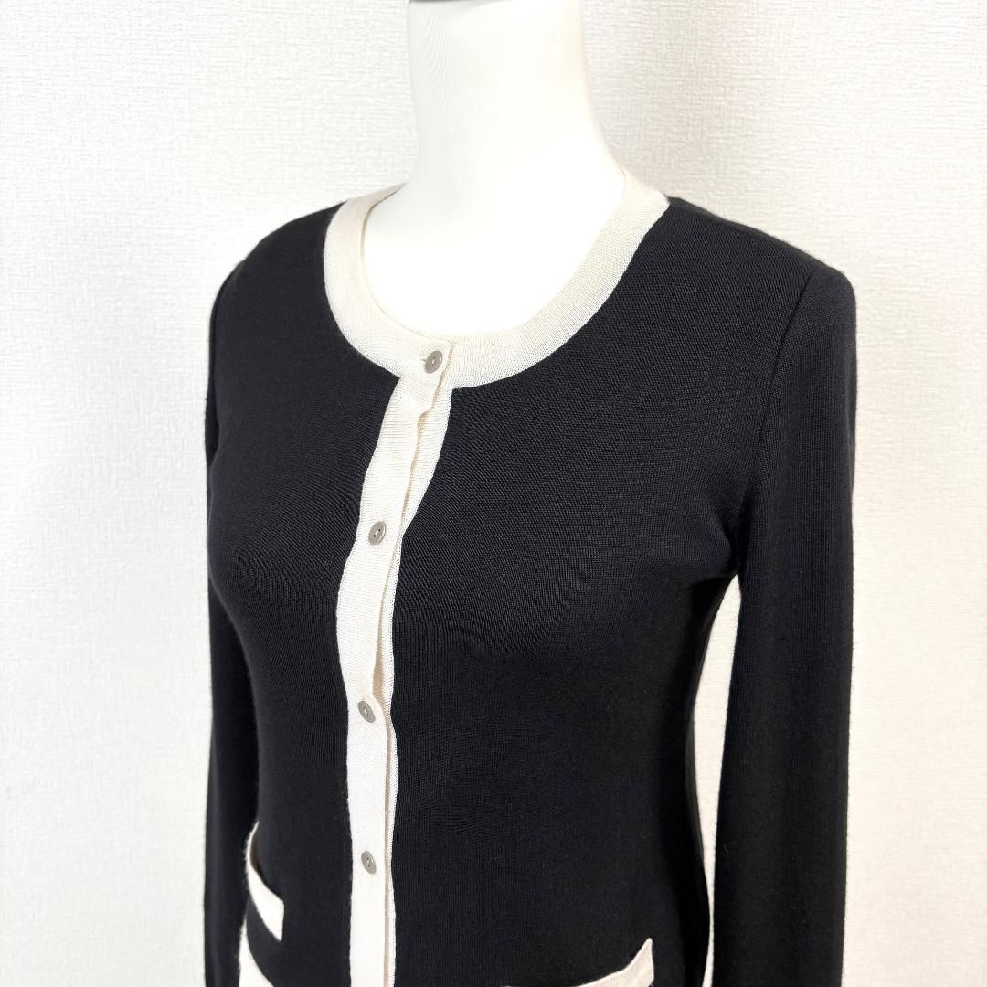 美品】 FOXEY アンサンブルカーディガンセット 絹 カシミヤ混 38