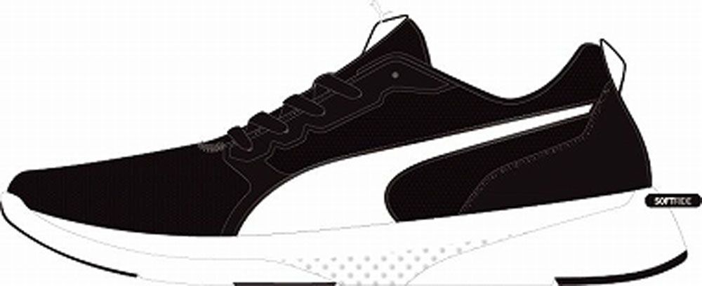 プーマ PUMA SOFTRIDE フィール ワイド  37674601 プーマ ブラック×プーマ 220