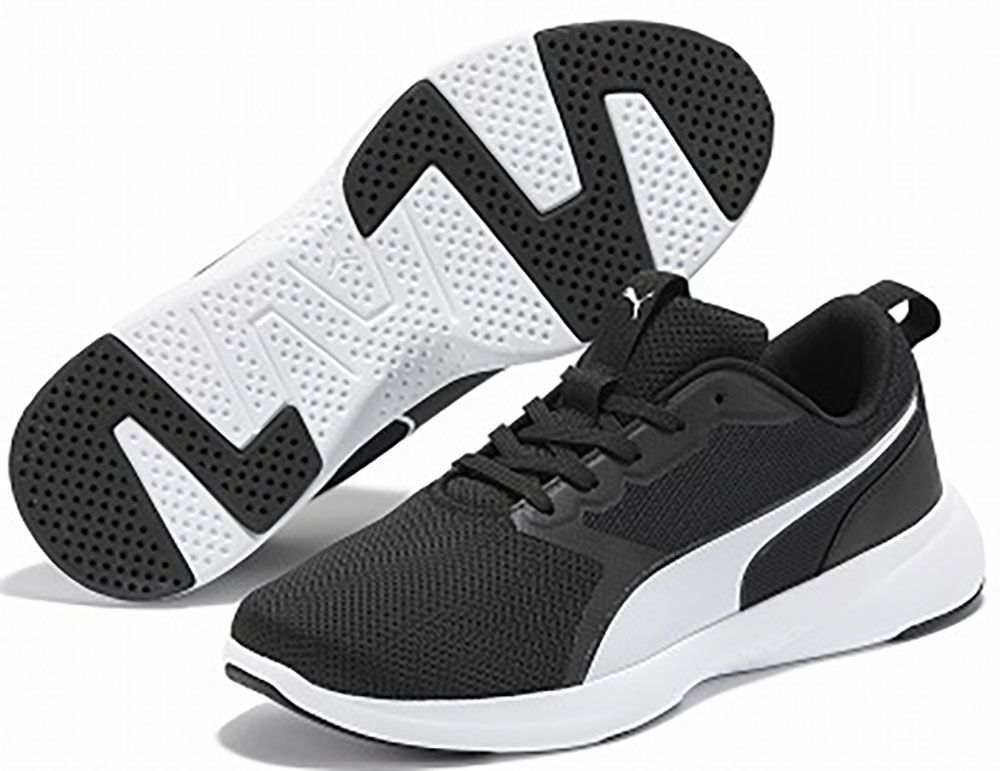 プーマ PUMA SOFTRIDE フィール ワイド  37674601 プーマ ブラック×プーマ 220