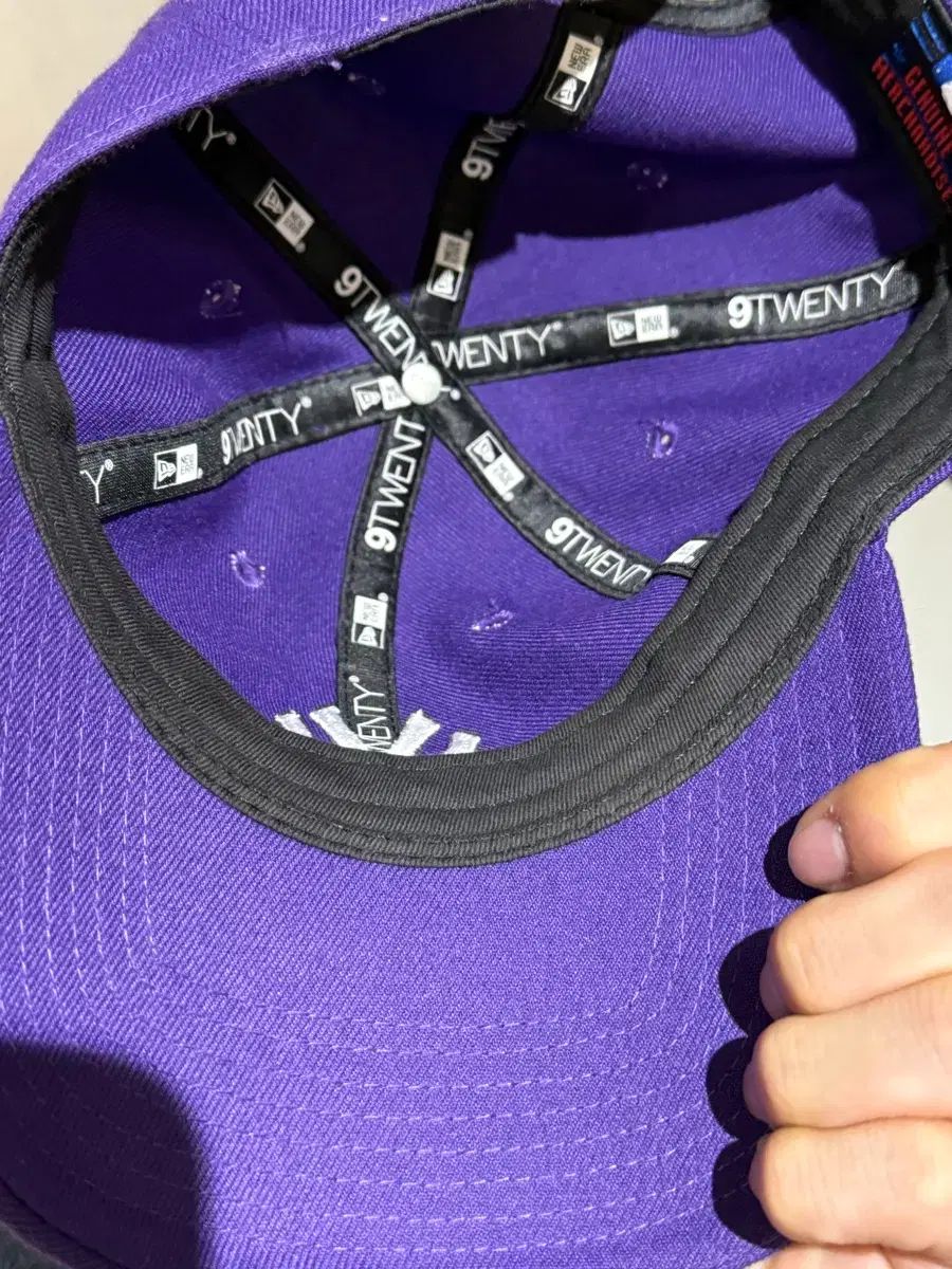 ERA × モマ 9 twenty ベースボールキャップ PURPLE パープル os