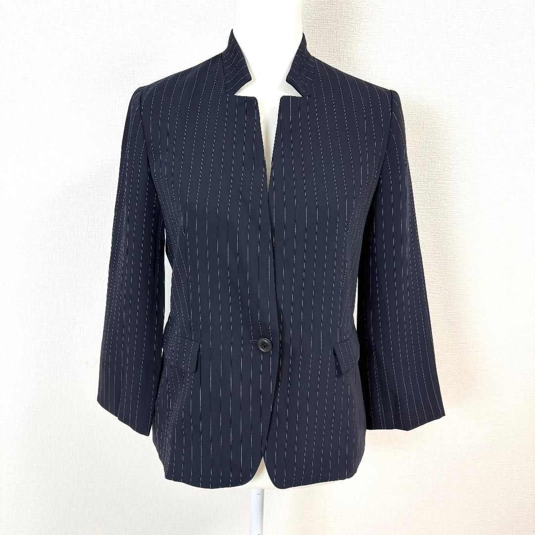 allureville ノー ジャケット 2 ネイビー ストライプ