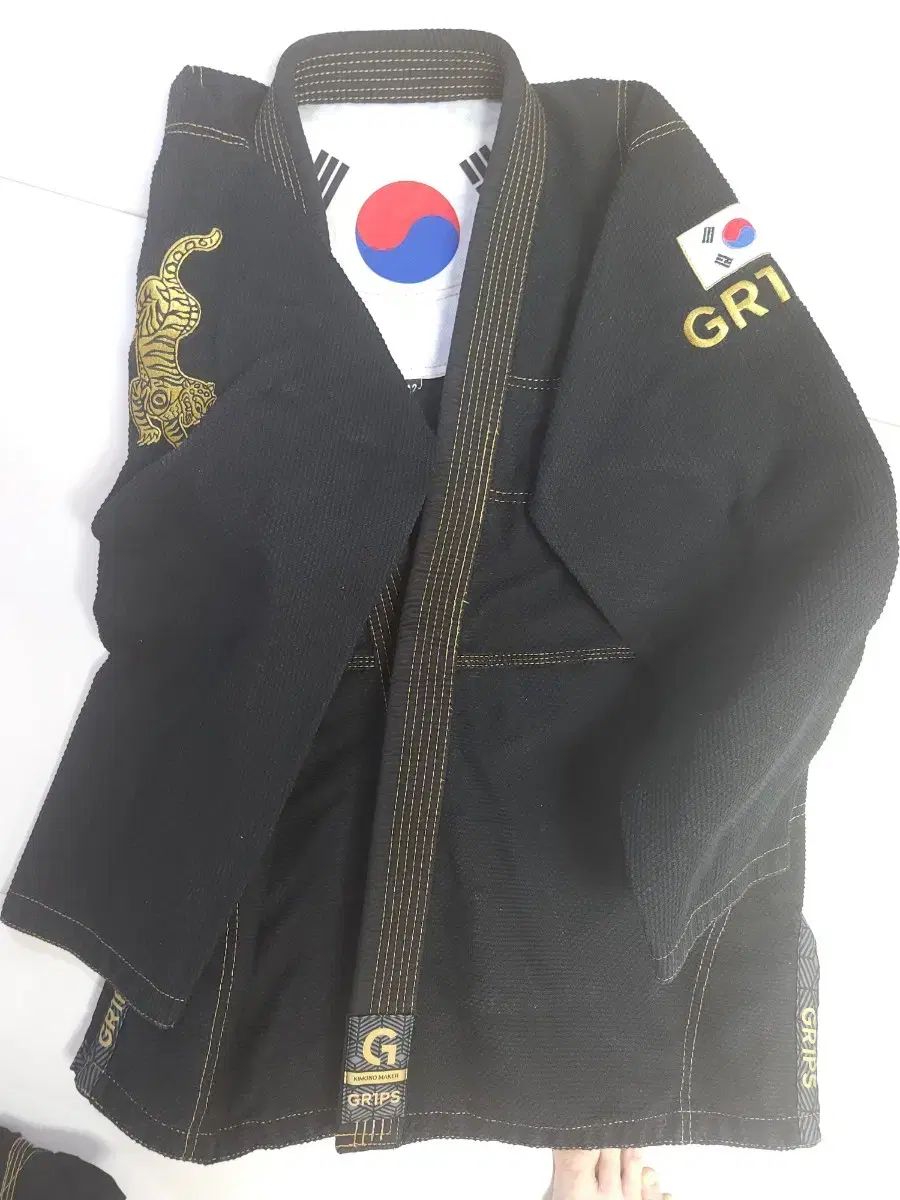 GRIPS 柔術 Jiu-Jitsu 柔道着 ブラック 韓国 EDITION エディション