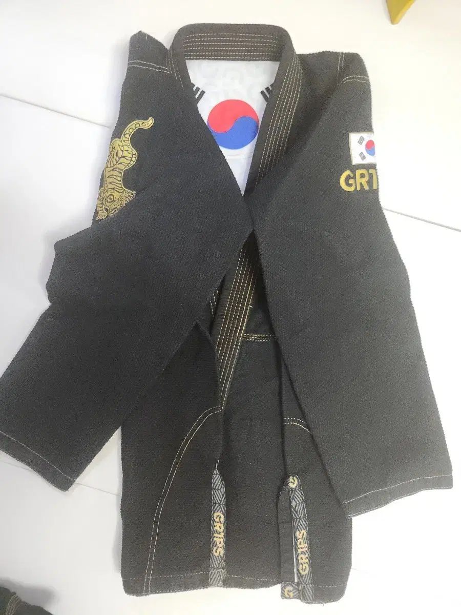 GRIPS 柔術 Jiu Jitsu 柔道着 ブラック 韓国 EDITION エディション