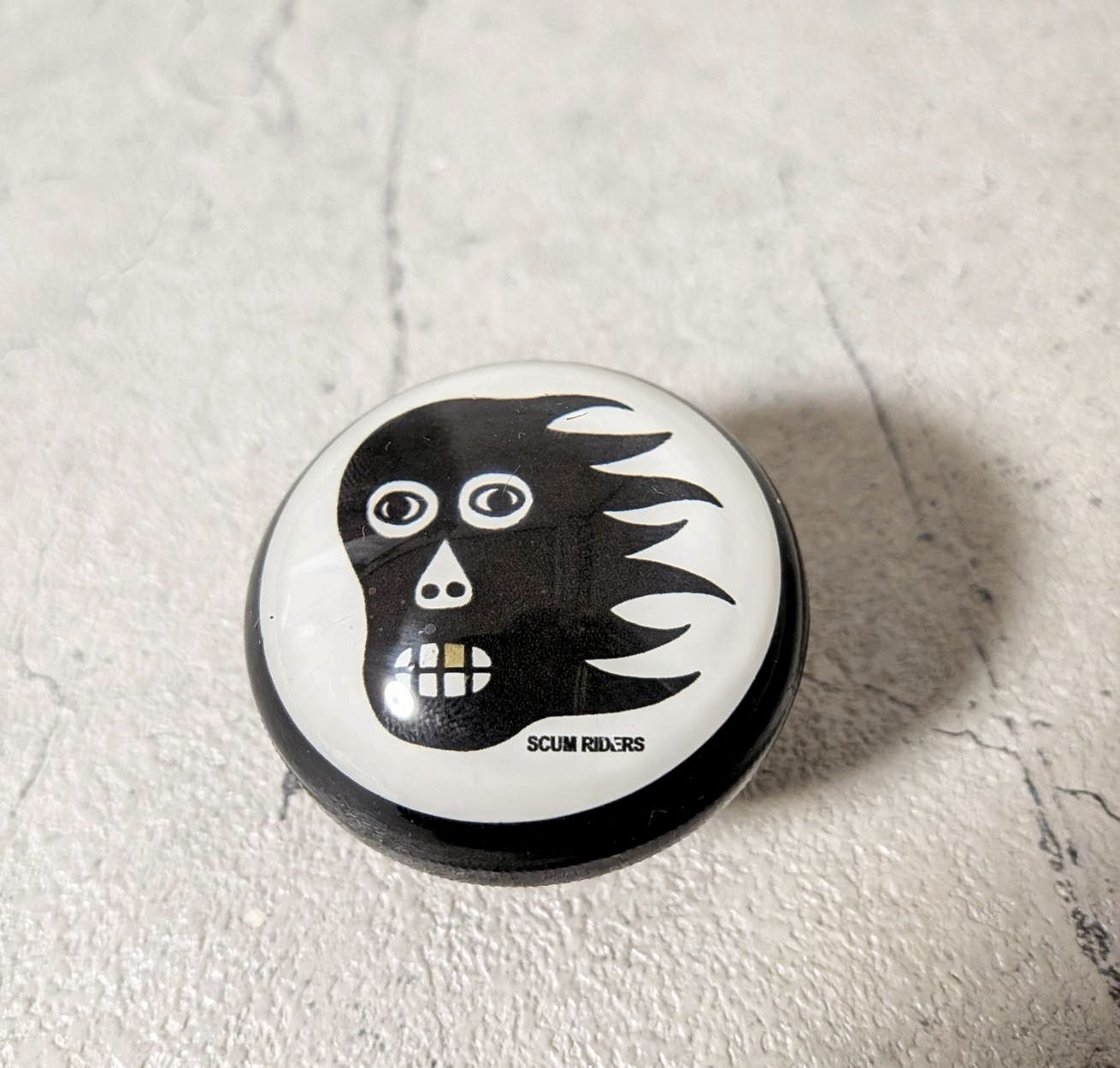 SCUM RIDERS」ORIGINAL Shift Knob【BLACK/CLEAR】-art work- SCUMBOY 