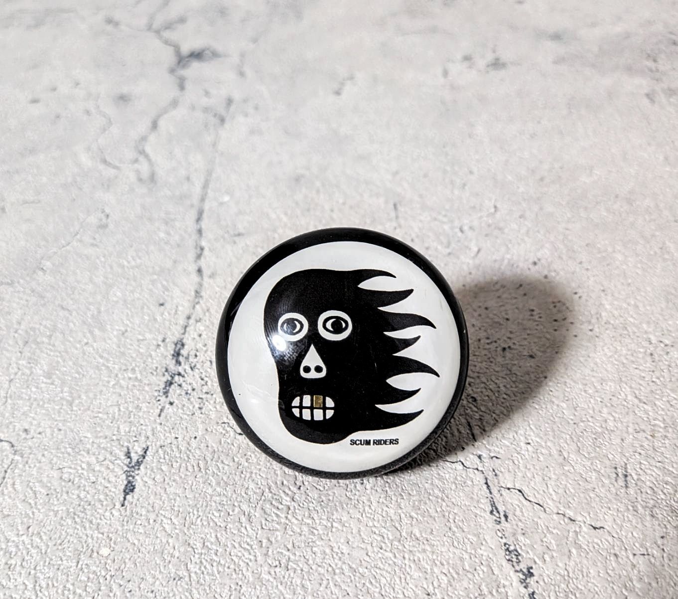 SCUM RIDERS」ORIGINAL Shift Knob【BLACK/CLEAR】-art work- SCUMBOY