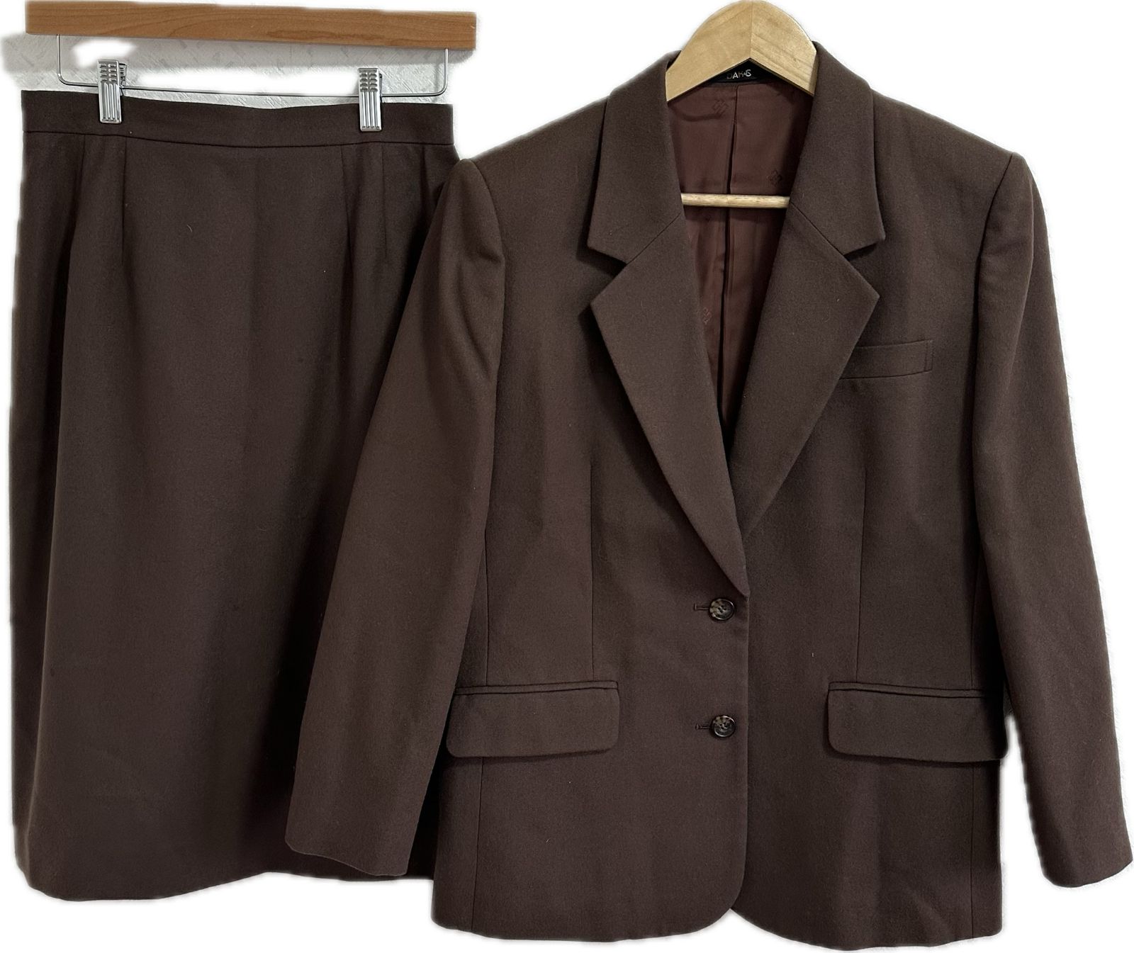 ZM1689 【美品】DAKSダックス スカートセットアップジャケット