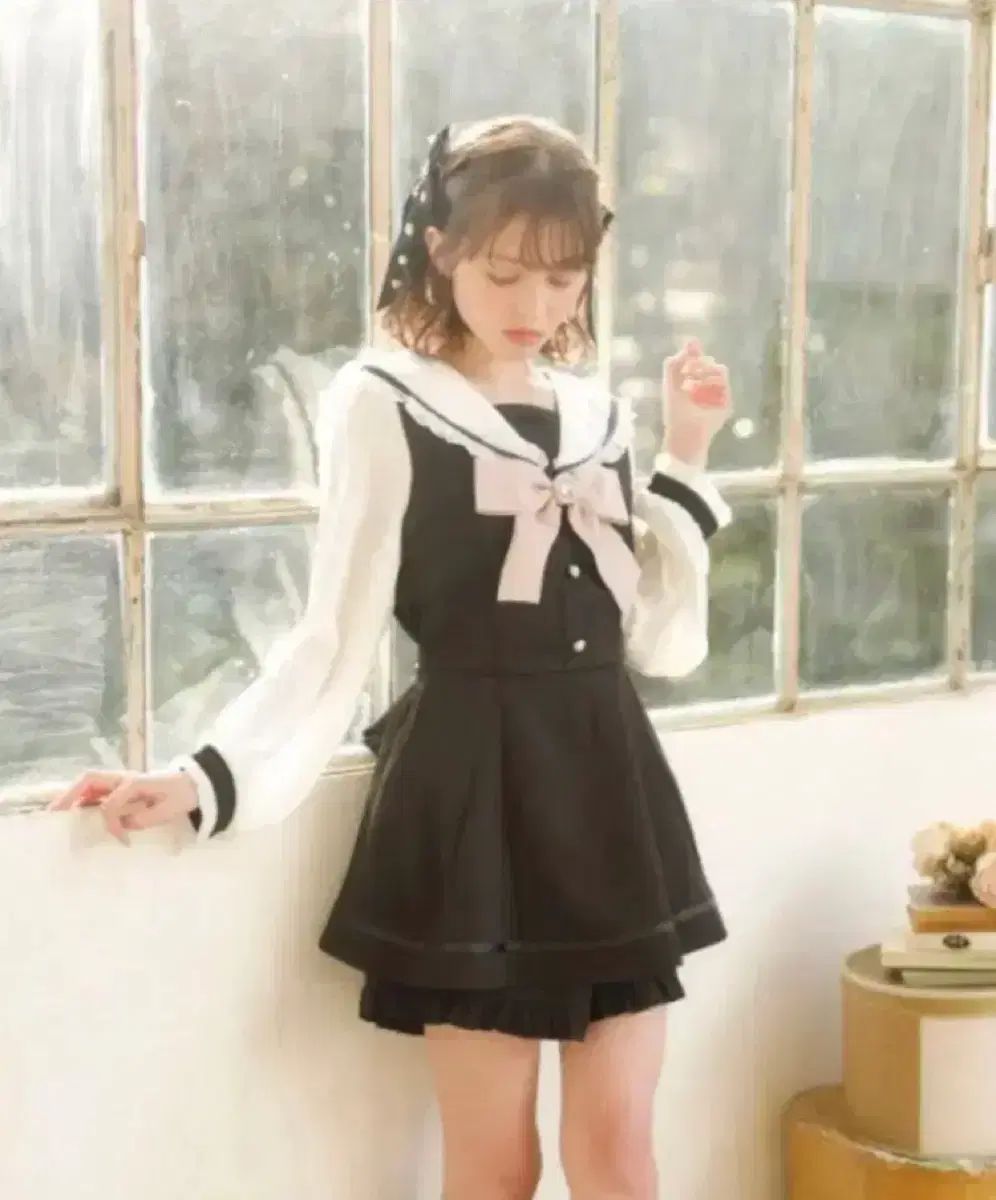 リズリサ セーラー セットアップ 長袖 地雷系 量産型 シークレットハニー ディアマイラブ