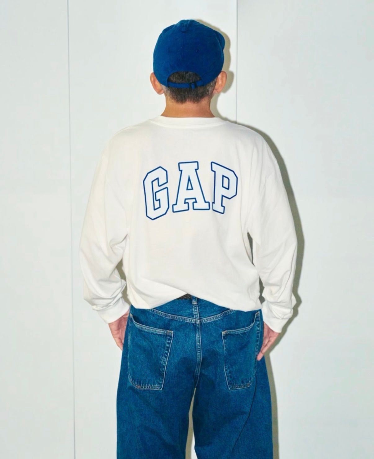 新品 GAP x SDP スチャダラパー コラボ アーチロゴ ロングスリーブT
