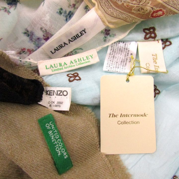  バジーレ インディヴィ他 ストール スカーフ マフラー 11点セット 有 ブランド まとめて 大量 レディース その他 小物