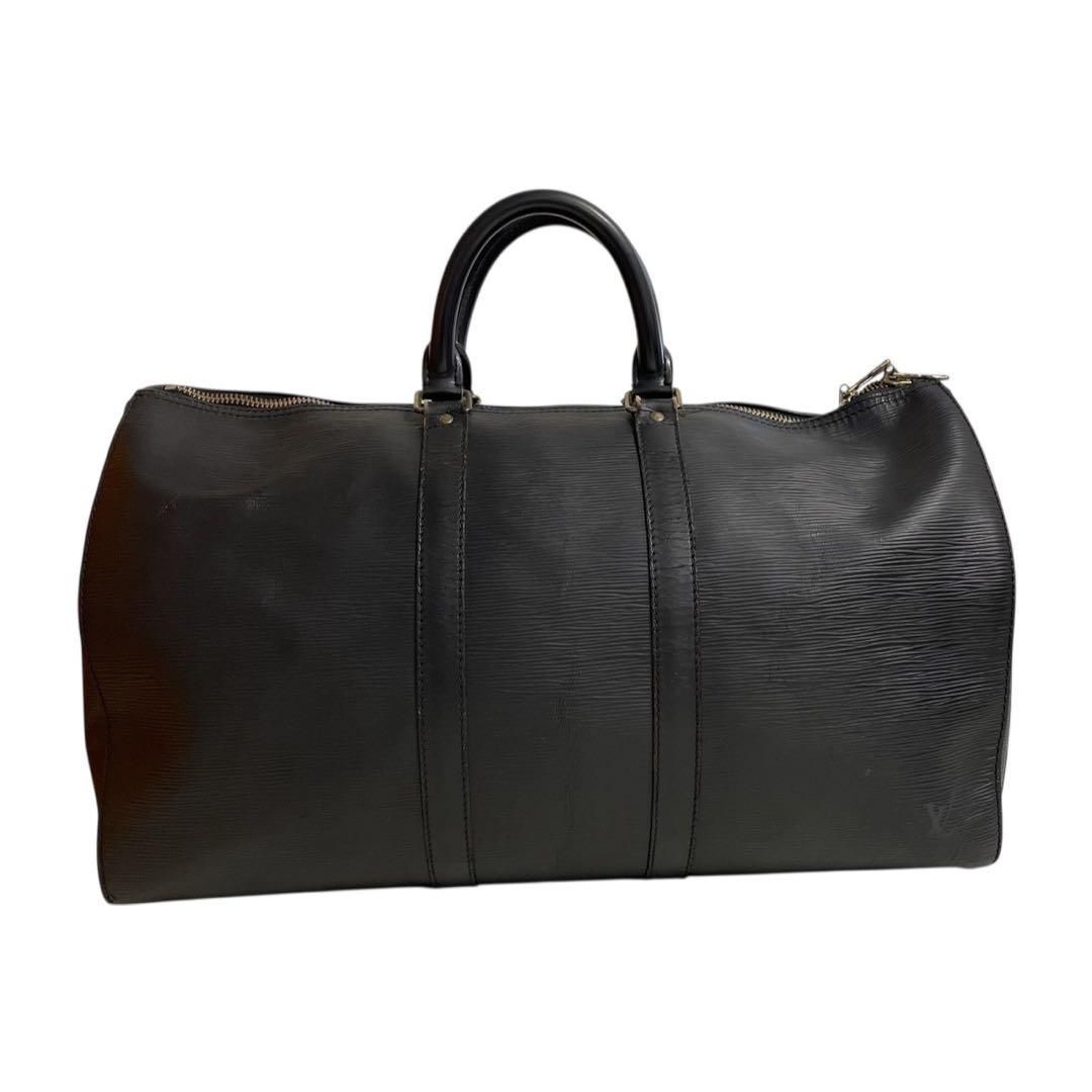 ルイヴィトン　エピ　キーポル45　ボストンバッグ　黒　ブラック 2way 176 ルイヴィトン エピ キーポル45 ボストンバッグ 黒 ブラック 大容量