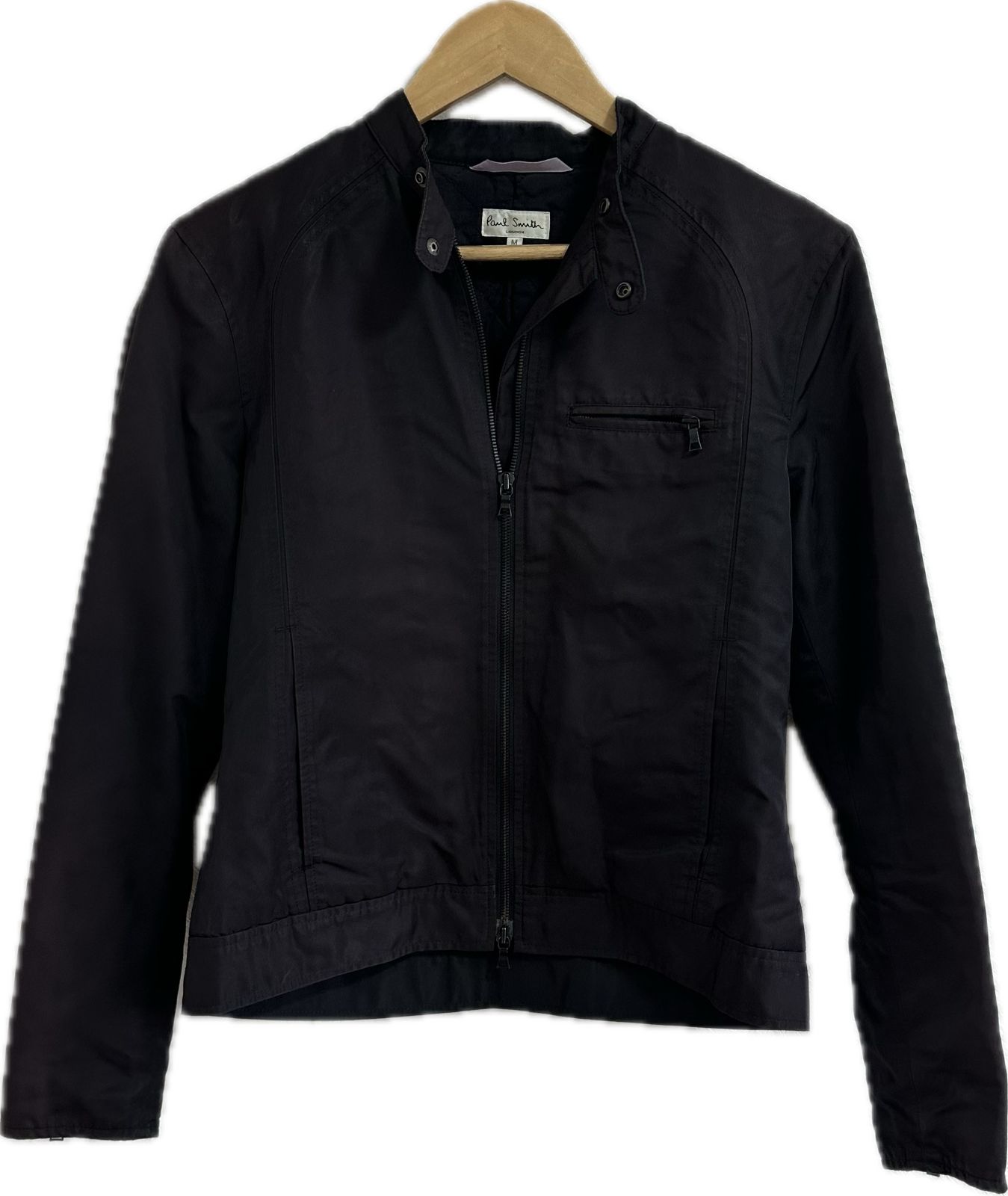 ZM1689 【美品】Paul Smithポールスミス ライダースジャケット