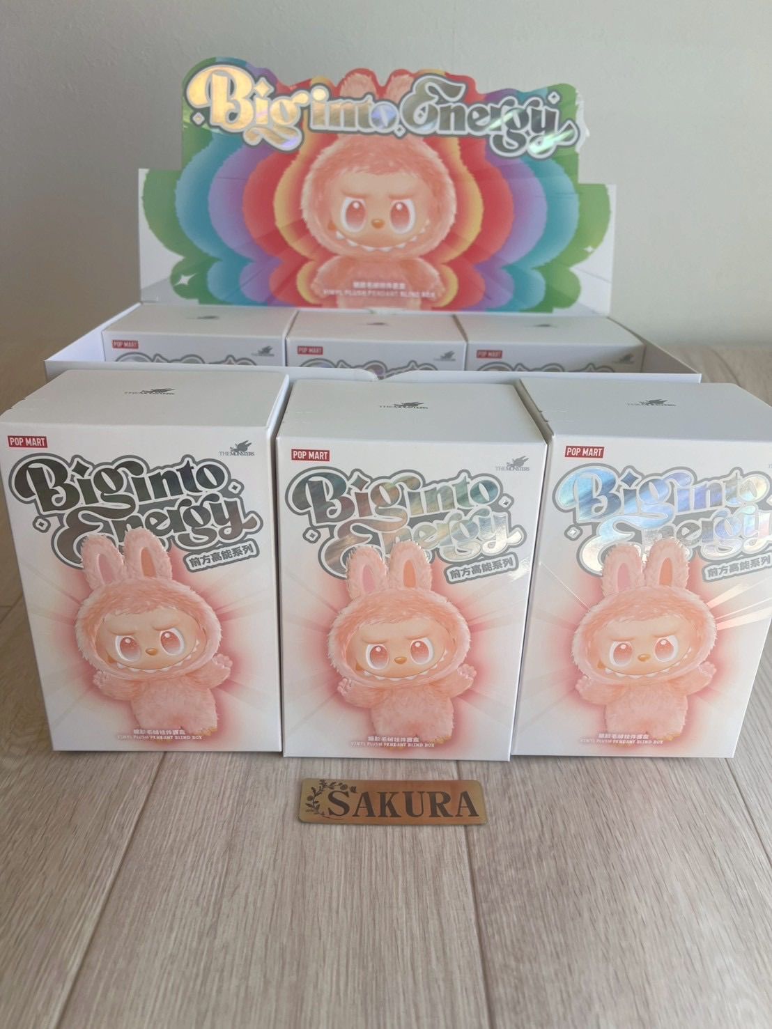 ⭐️【正規品・新品未開封】Labubu ラブブ 3ピース LABUBU THE