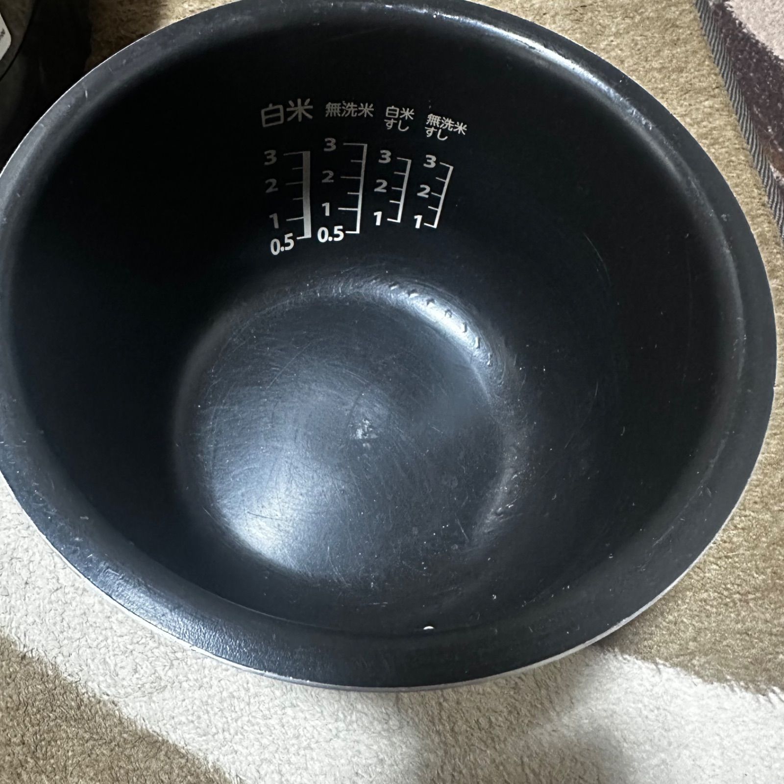 東芝 IH炊飯器 RC-5XT 3合 2023年製 - メルカリ