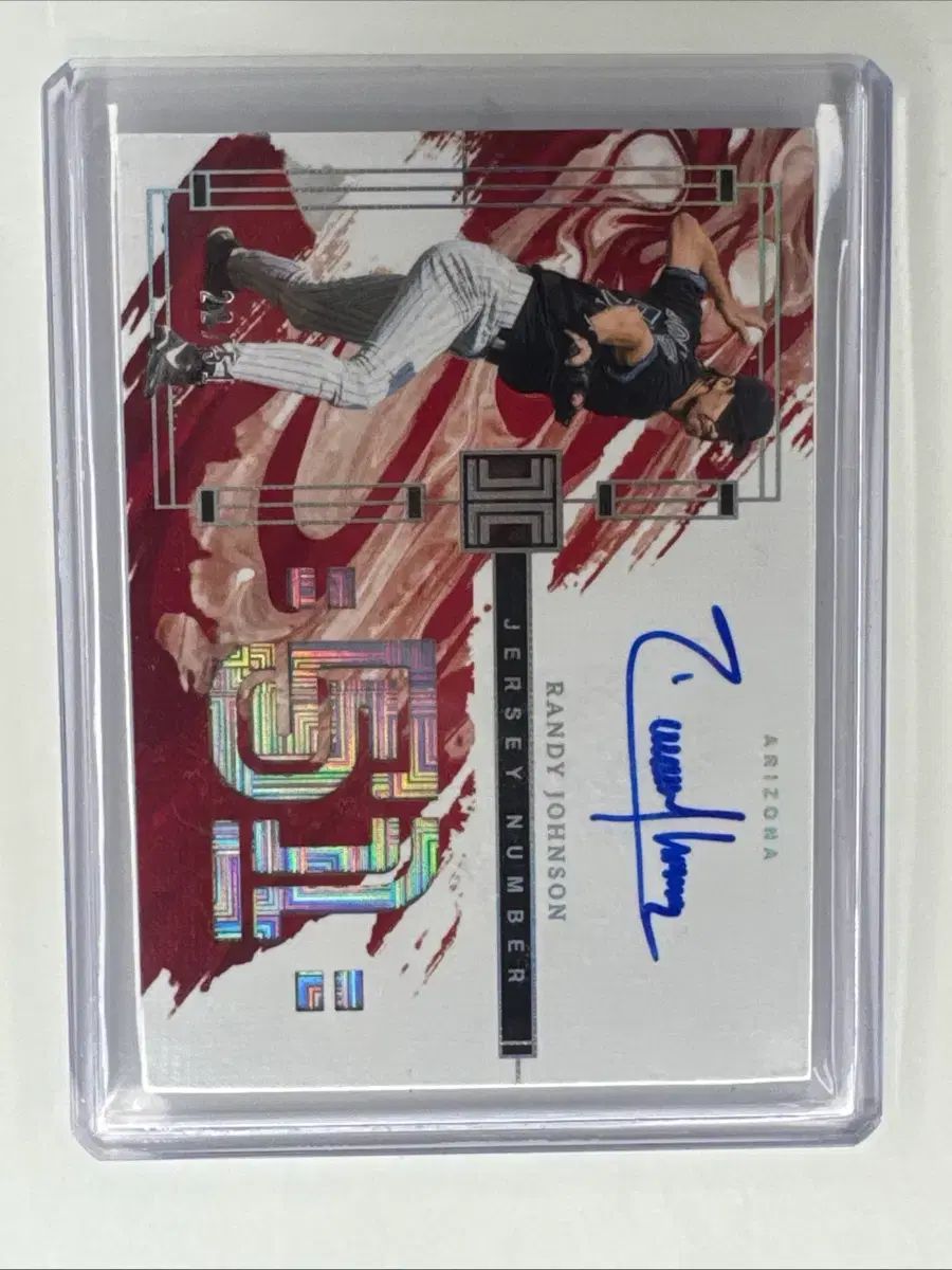 ランディ・ジョンソン サイン入り 野球 カード - メルカリ