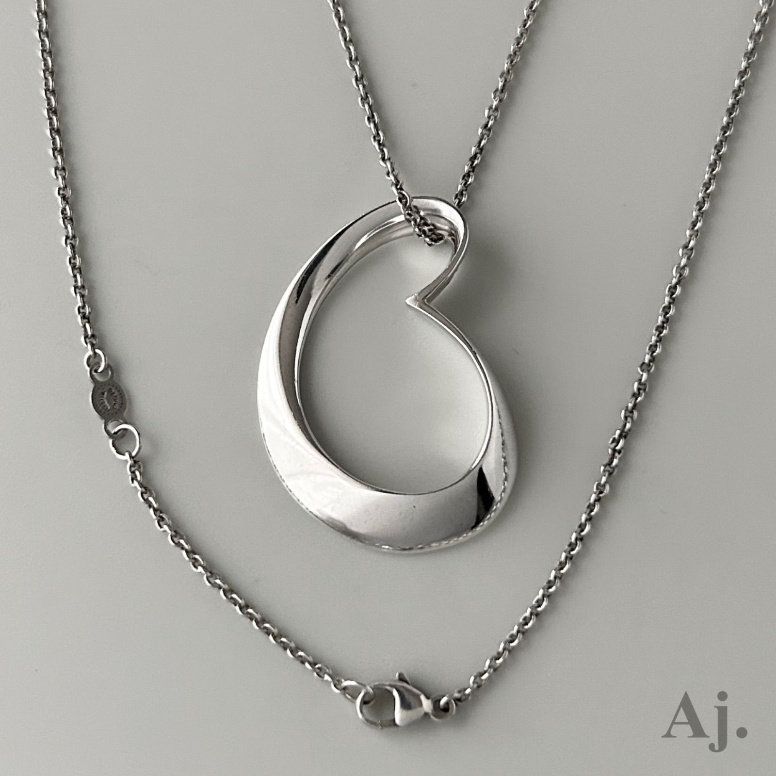 使用感有】 ジョージジェンセン ネックレス ペンダント 2011