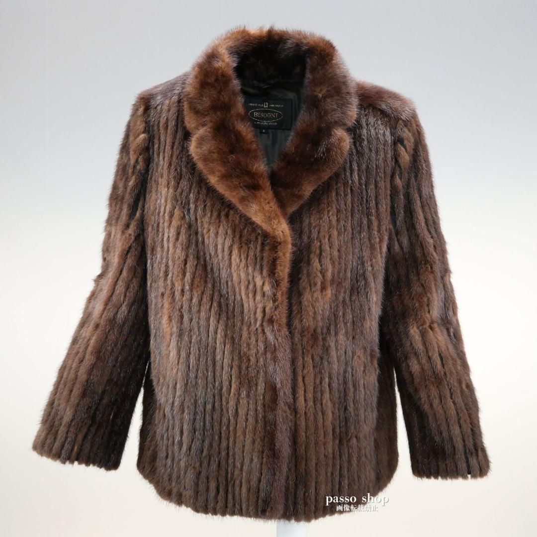 美品 SAGAMINK サガミンク 毛皮 リアルファー コート ダークブラウン 楽天市場】極美品▽SAGA MINK サガミンク 本毛皮コート ブラウン 毛質