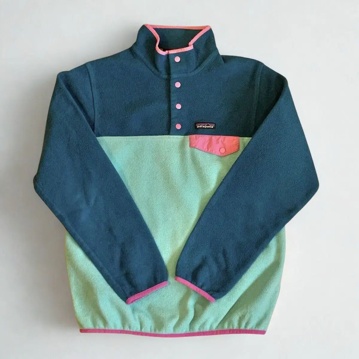 patagonia パタゴニア Synchilla シンチラ ミント ブルー ウィメンズ M