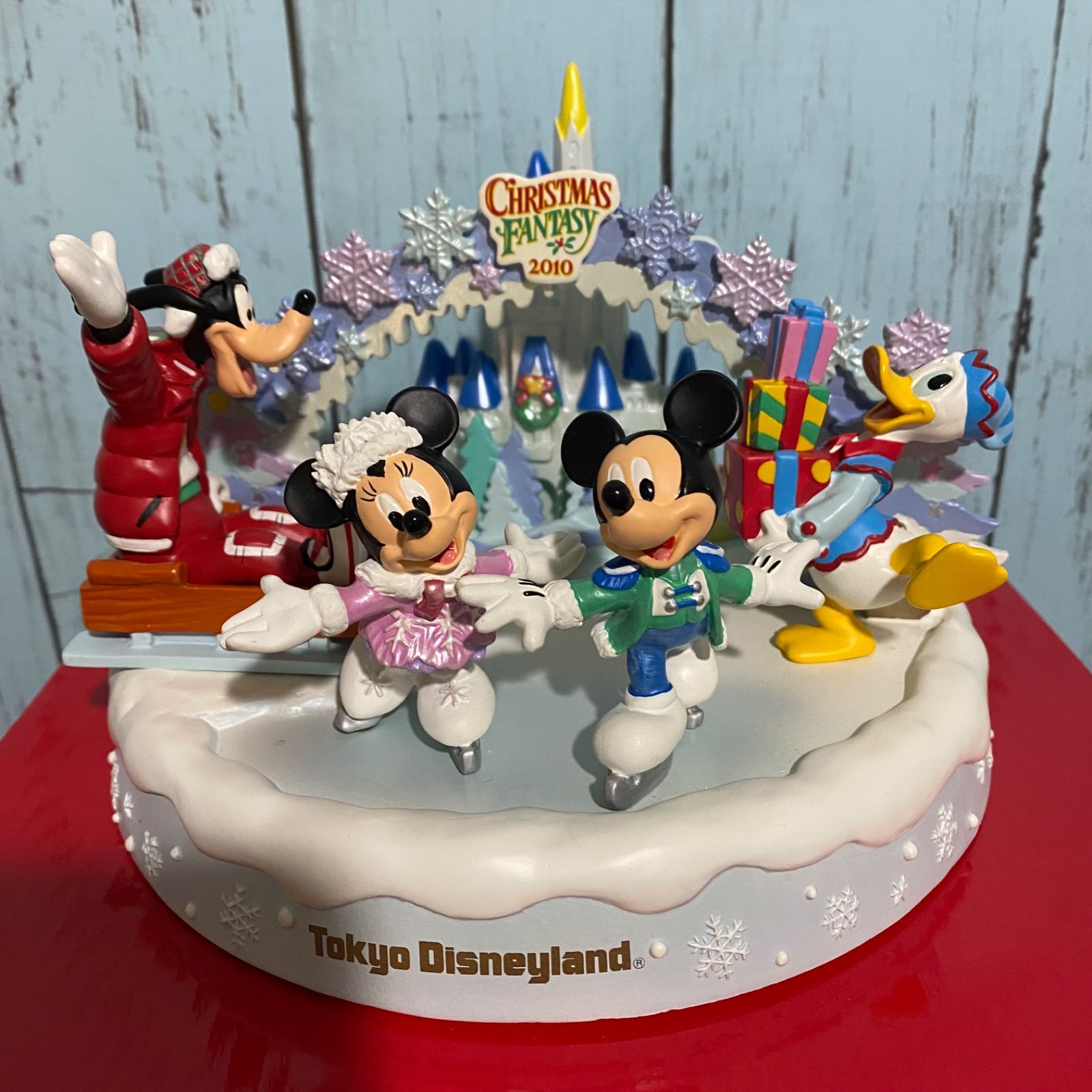 東京ディズニーリゾート クリスマス 2010 フィギュア クリスマス・ファンタジー 2010 フィギュアリン 東京ディズニーランド