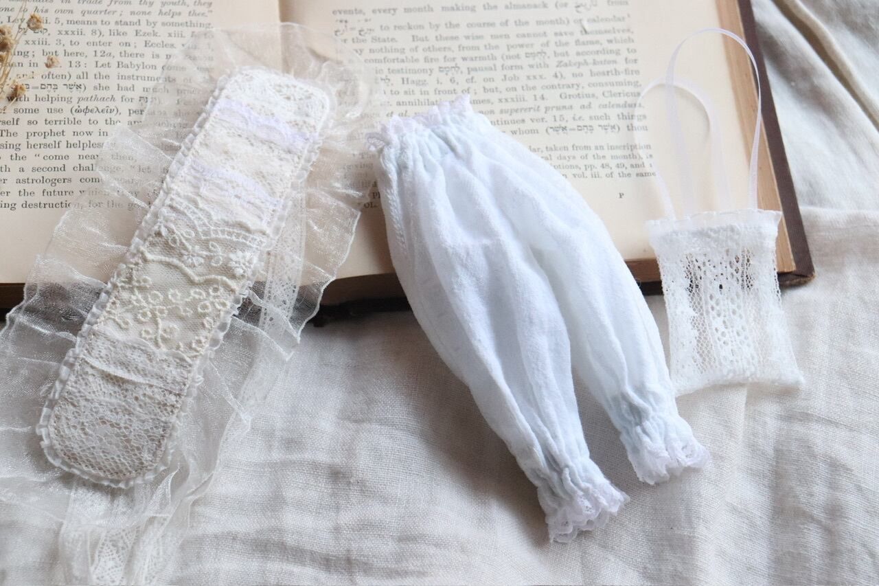 レースのボリュームドレスお洋服set アウトフィット