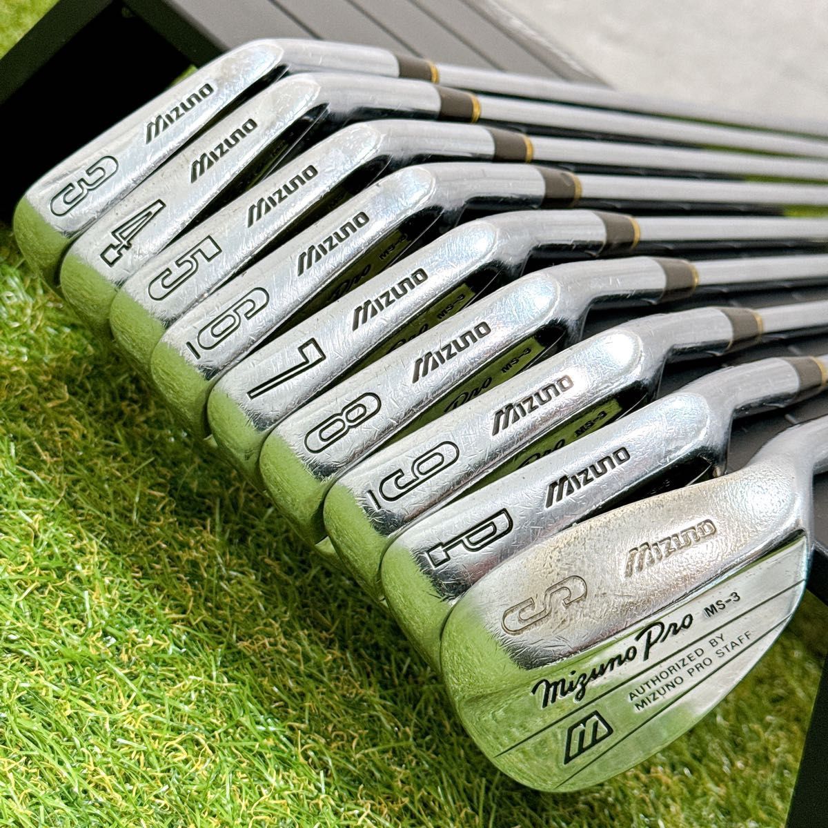 MIZUNO PRO ミズノプロ MS-3 アイアンセット 9本 スチール フレックスR