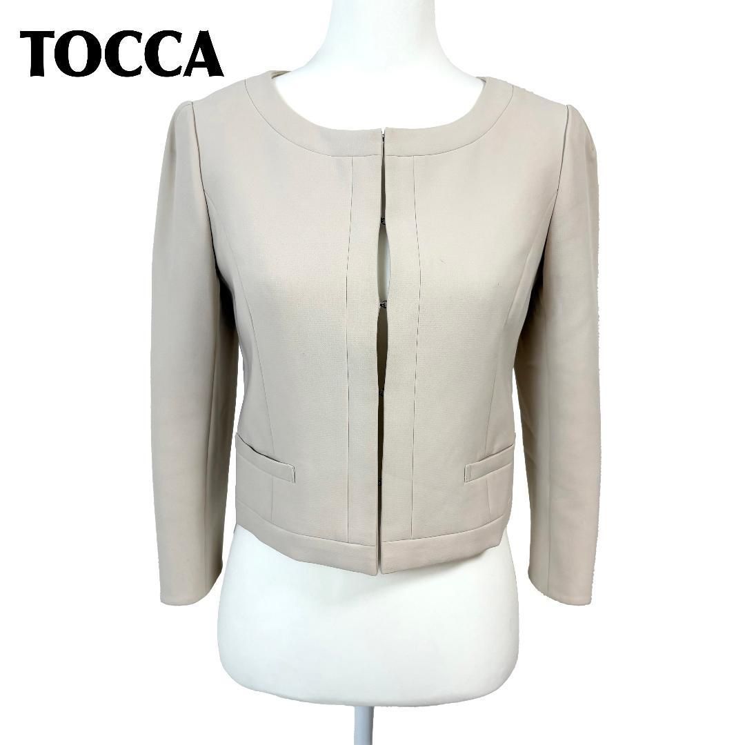 TOCCA ノー ジャケット フック 0 ベージュ 無地