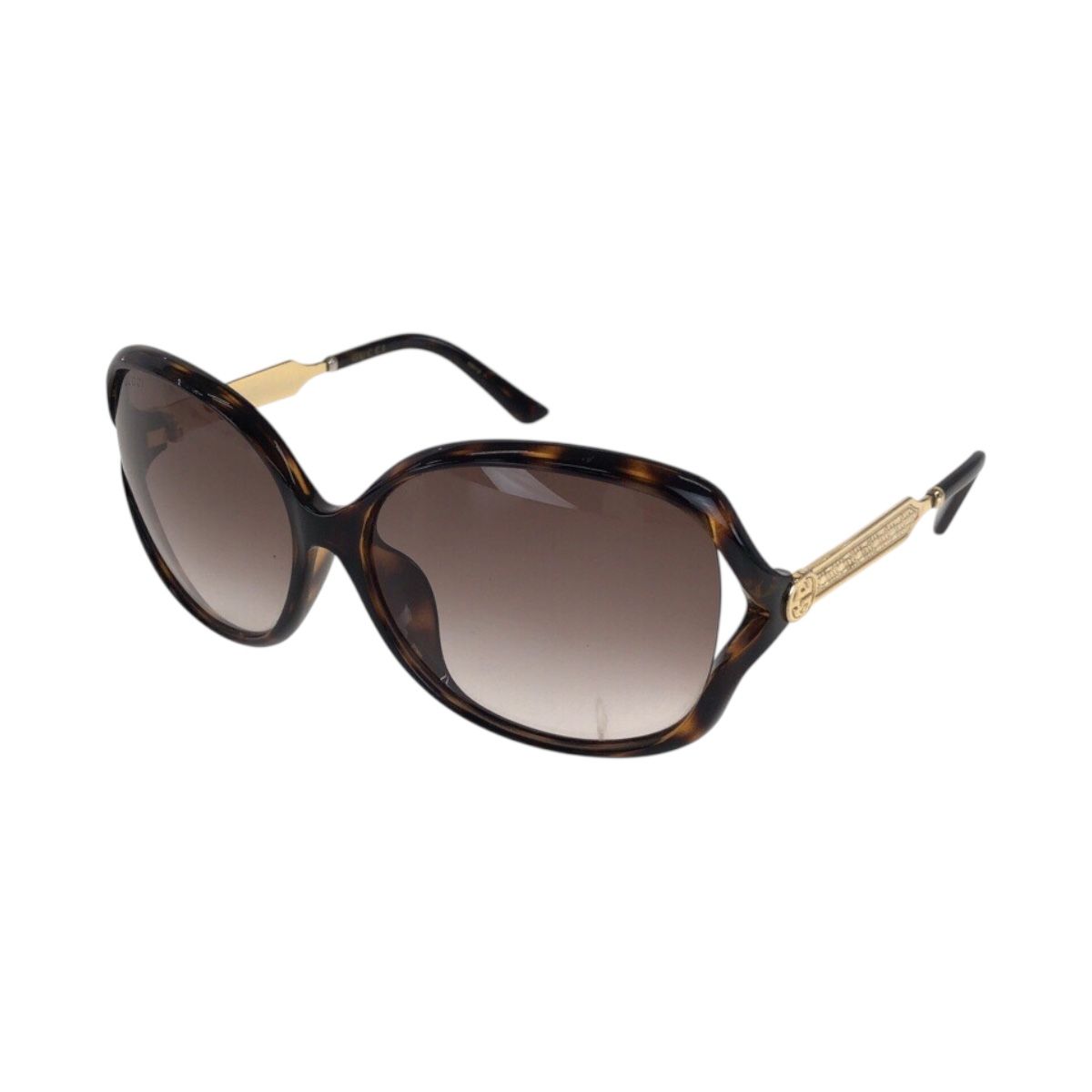 GUCCI グッチ マーブル ブラウン ゴールド メタル プラスチック 003 62 15 130 サングラス レディース 506519