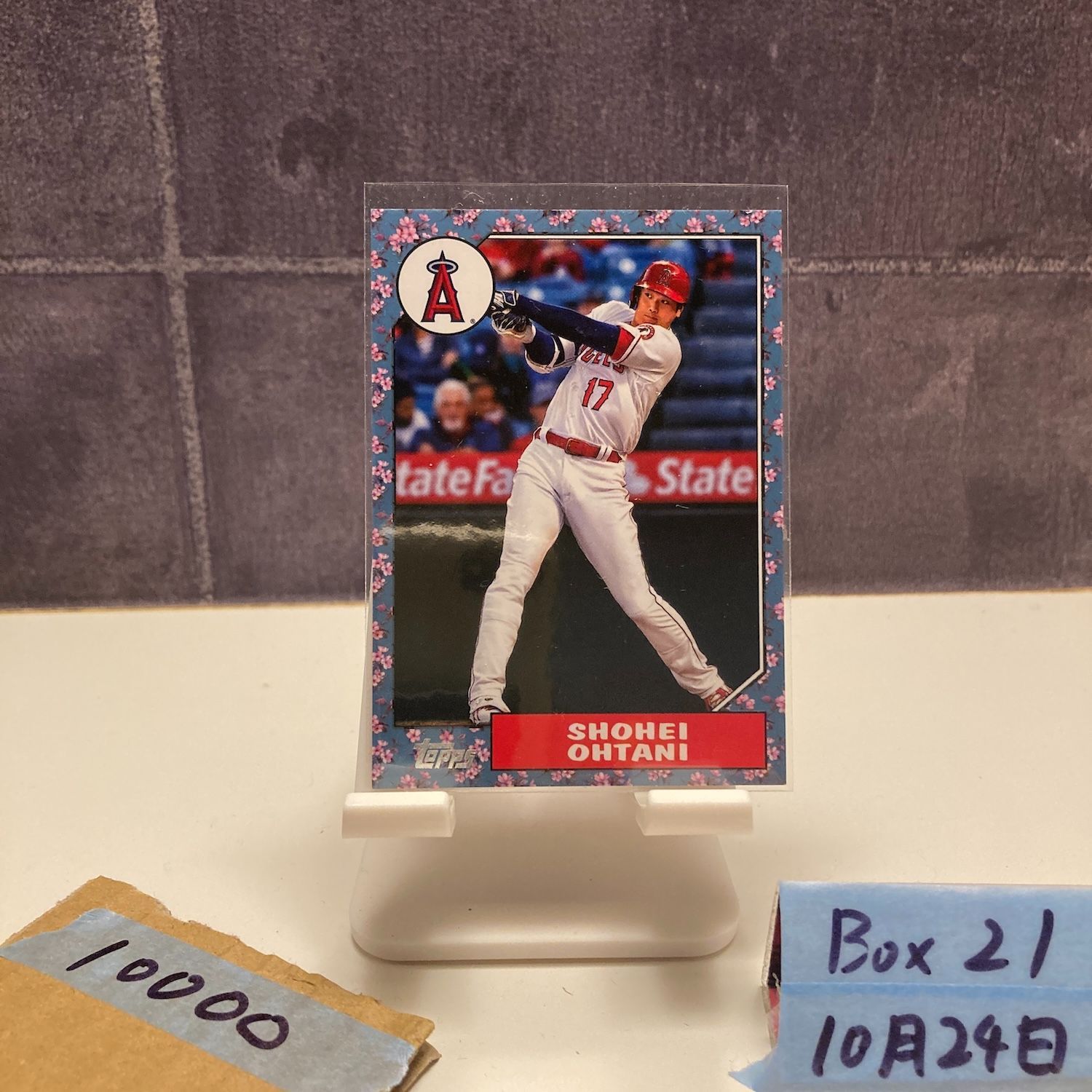 2022 Topps 大谷翔平 Shohei Ohtani ロサンゼルスエンゼルス 桜 さくら