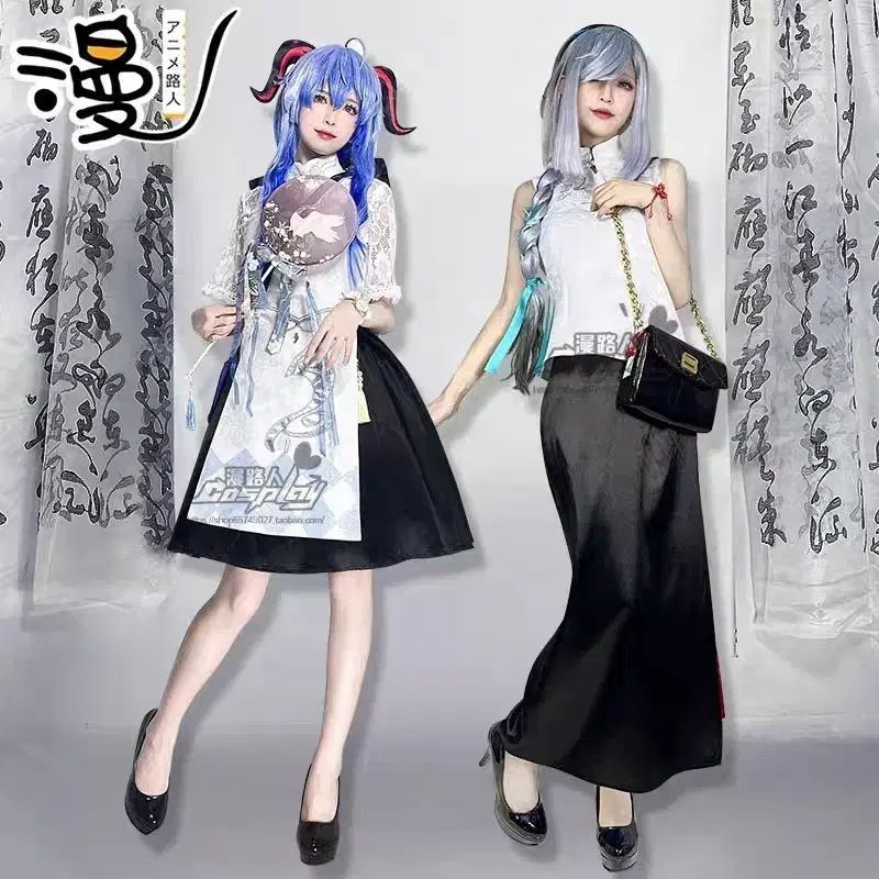 原神 ヘイティ コラボ 甘雨 コスプレ オールフルセット