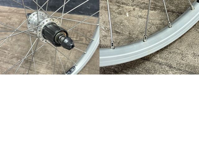 自転車 【SHIMANO PARALLAX】自転車ホイール 2個セット