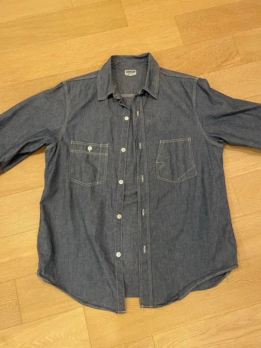 フリーホイーラーズ Neal Cassady デニムシャツ 16 FREEWHEELERS