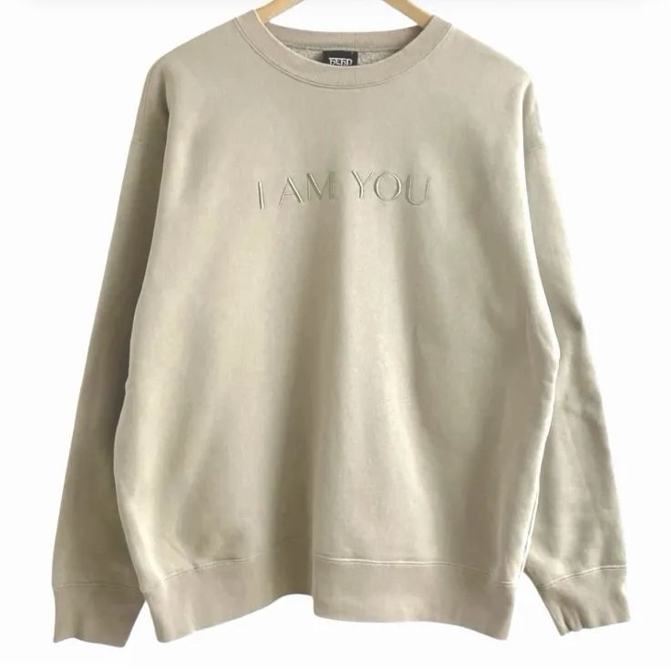 藤井風　I AM YOU ベージュ スウェットシャツ M 藤井風 I AM YOU スウェット トレーナー M - メルカリ
