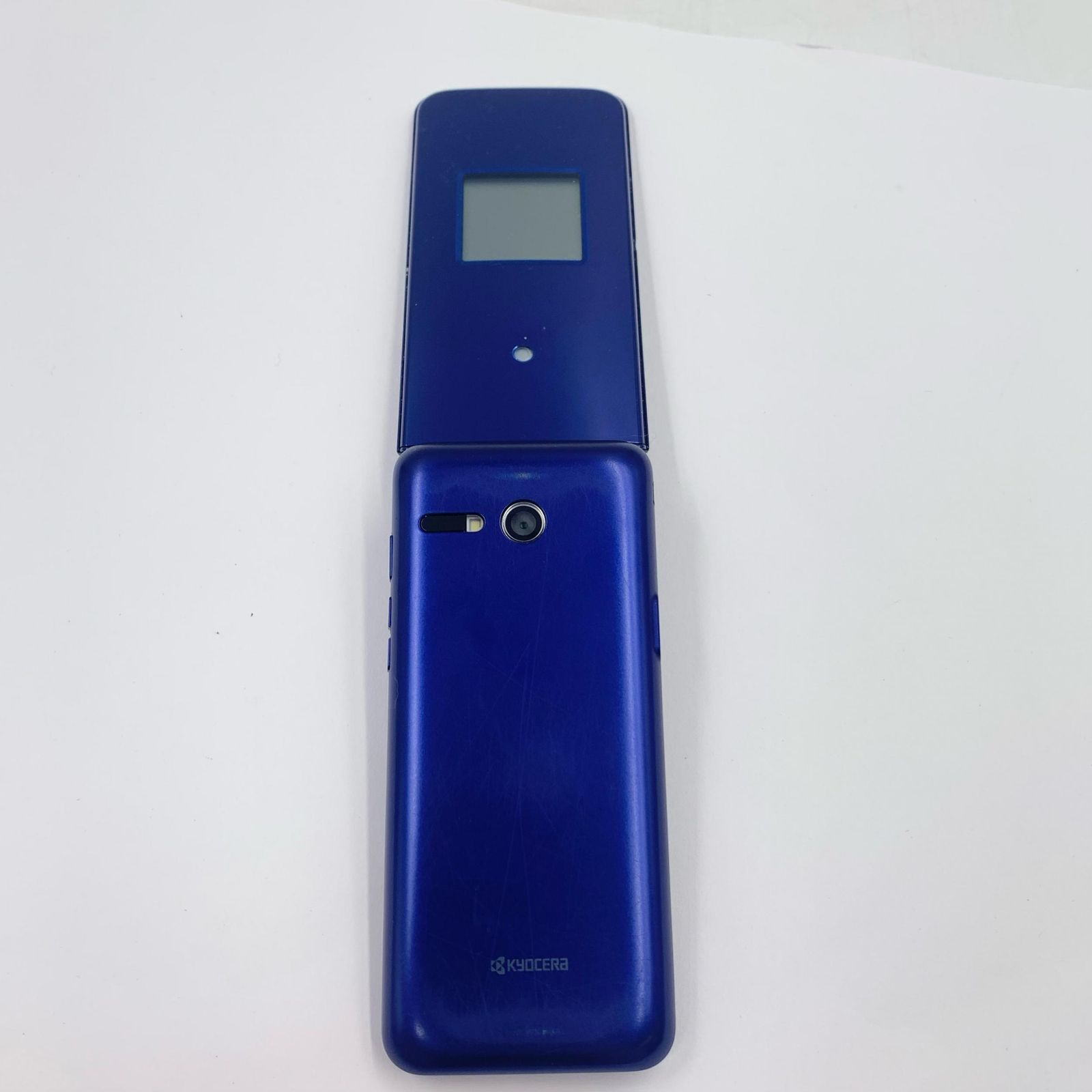 KYF43 かんたんケータイ ブルー au 本体 ガラホ シニア 楽天市場】【中古】 KYF43 かんたんケータイ ライト ロイヤルブルー