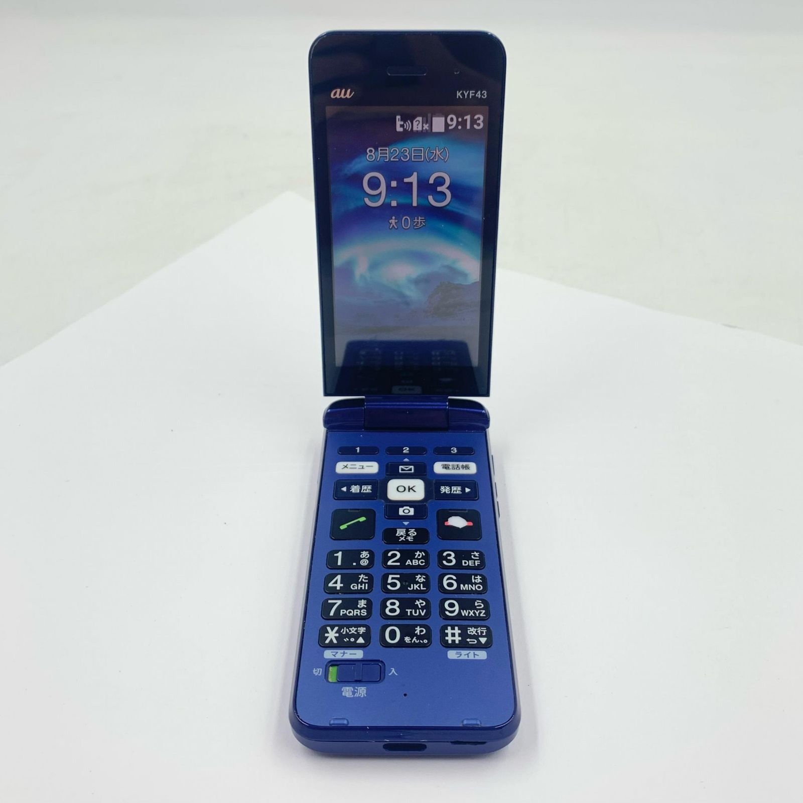 au ガラケー 携帯 かんたんケータイ 京セラ KYOCERA KYF43 携帯電話