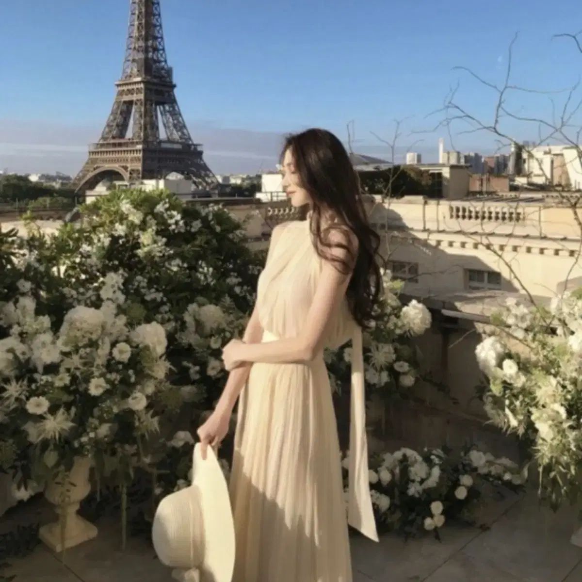 ラベルルブラン 실리아 セットアップ アイボリー 25